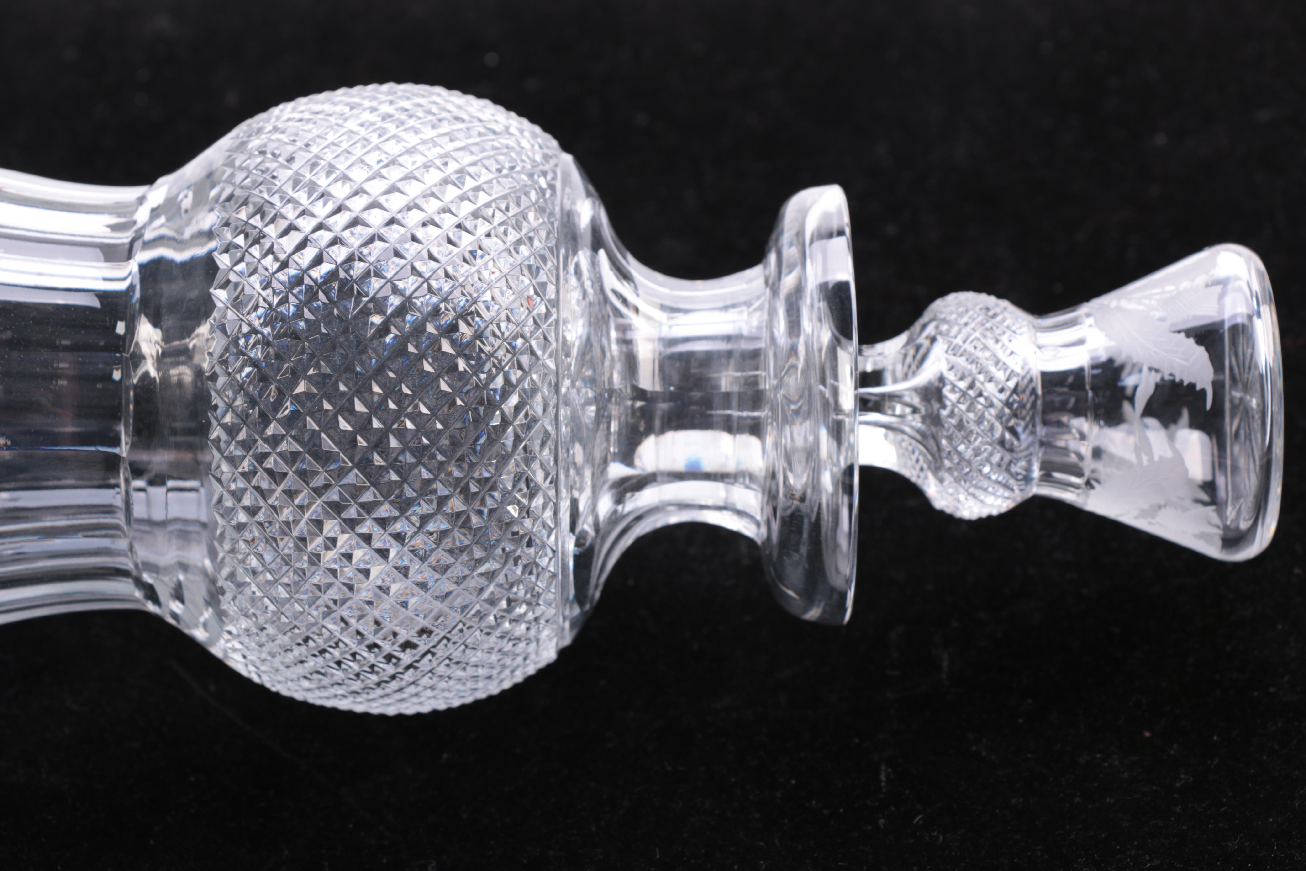 Edinburg Crystal Decanter Set