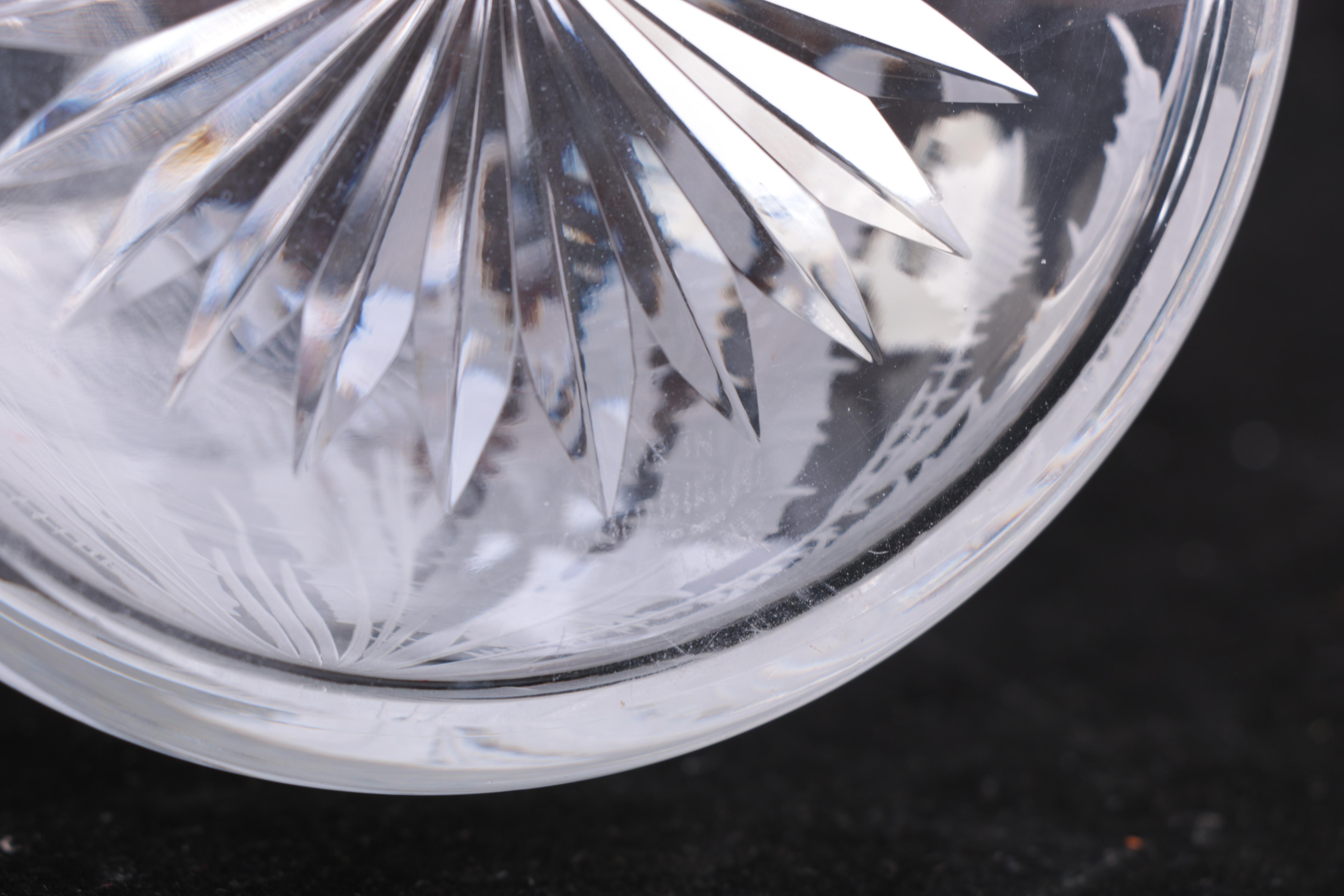 Edinburg Crystal Decanter Set