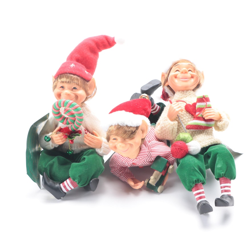 Karen Didion Originals Elf Figurines