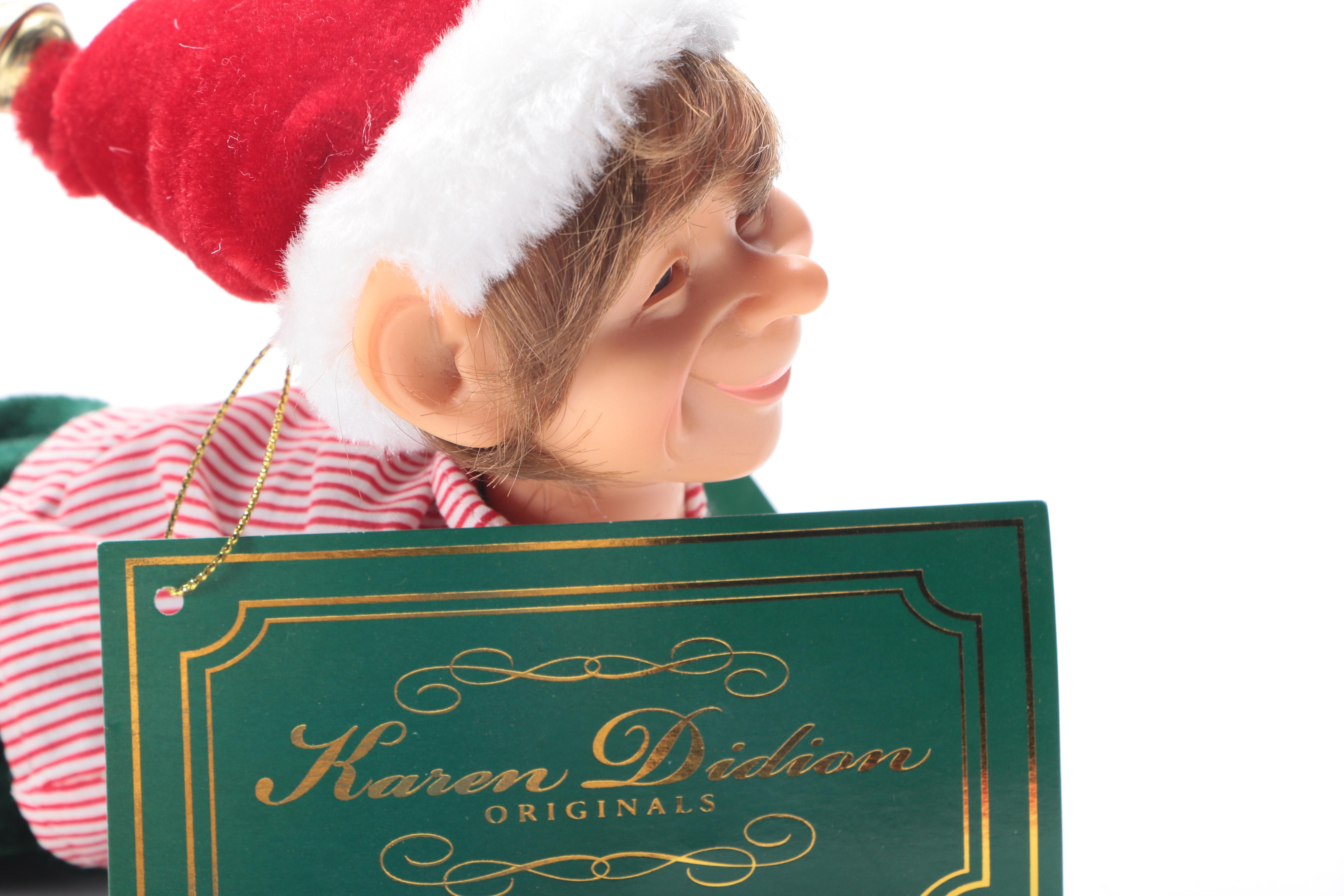 Karen Didion Originals Elf Figurines