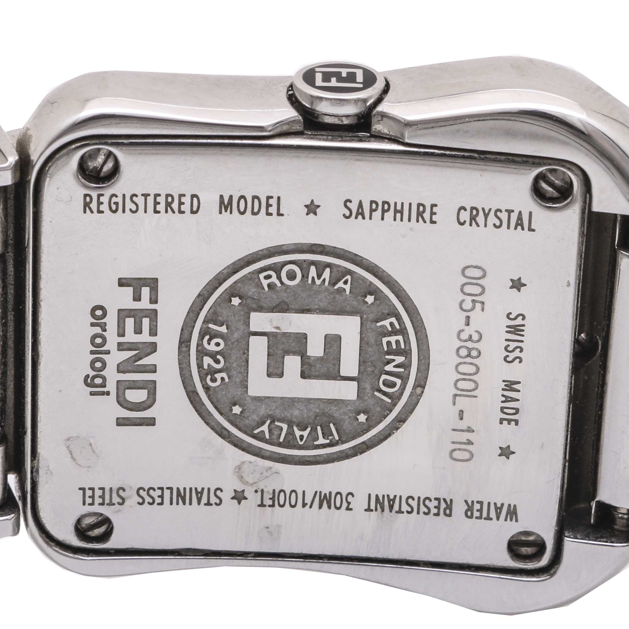 Fendi Stainless Steel Buckle Watch