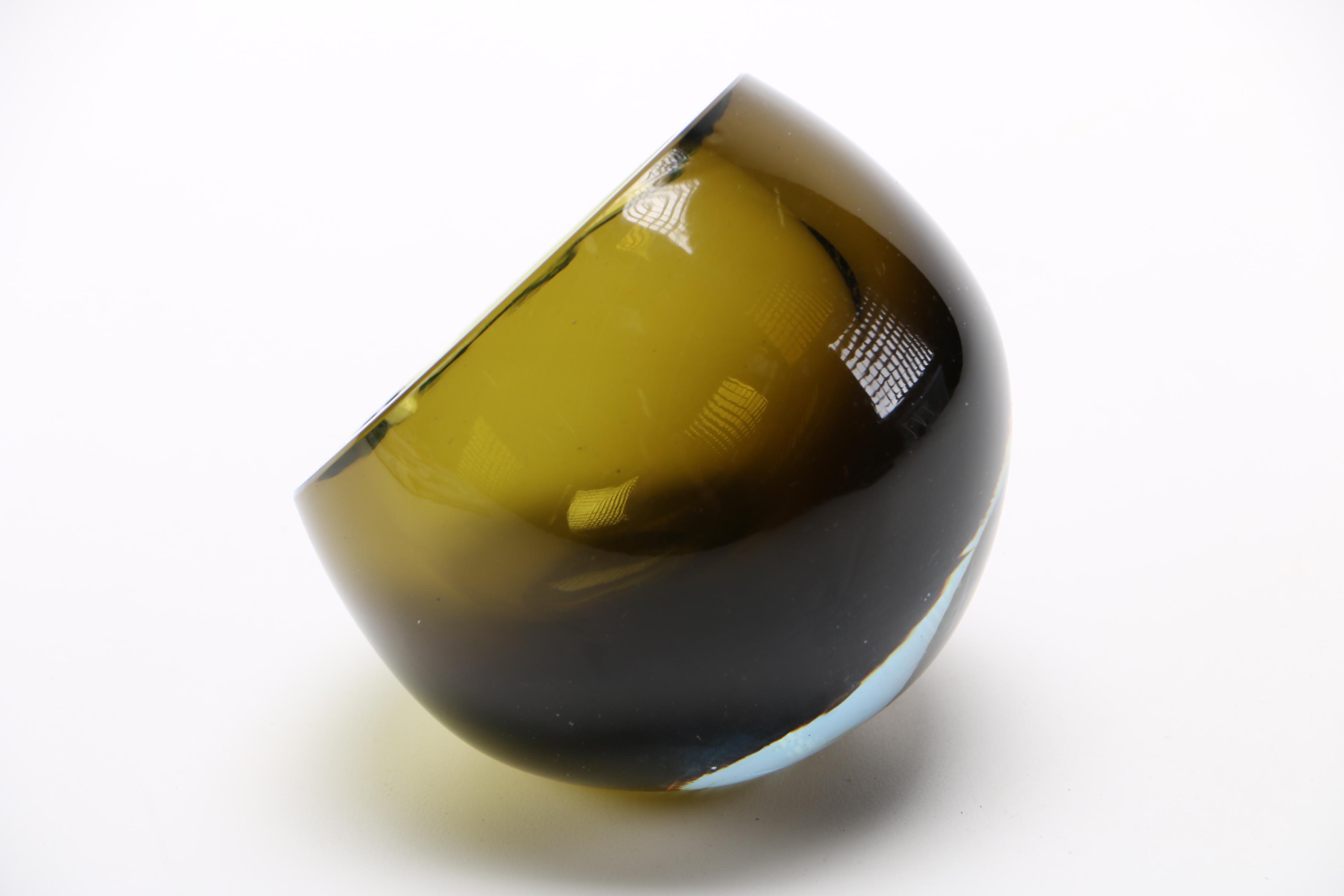 Murano Glass Ash Receiver, Linens and Decorative Box