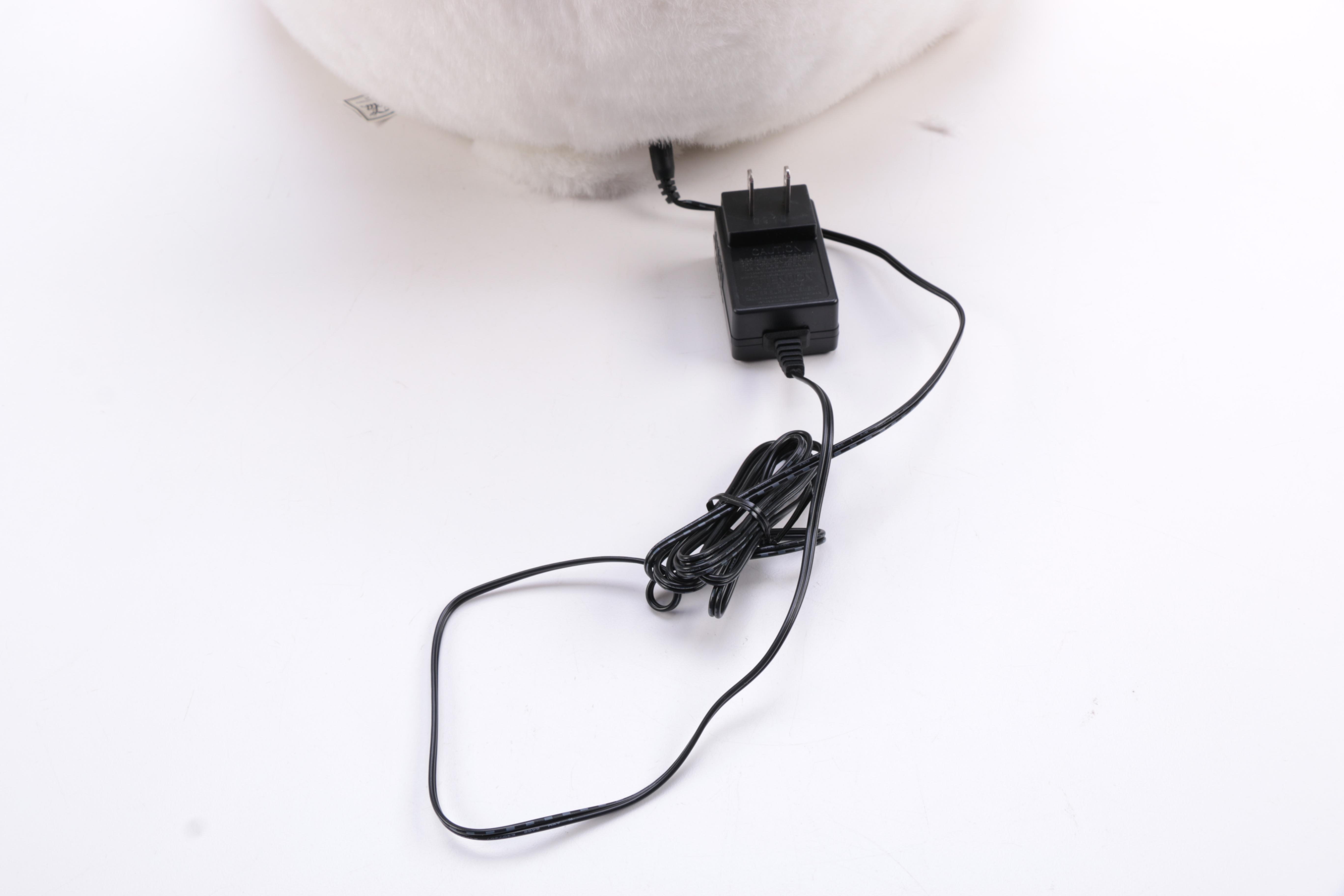 1993 Coca-Cola Electronic Polar Bear Plush Toy