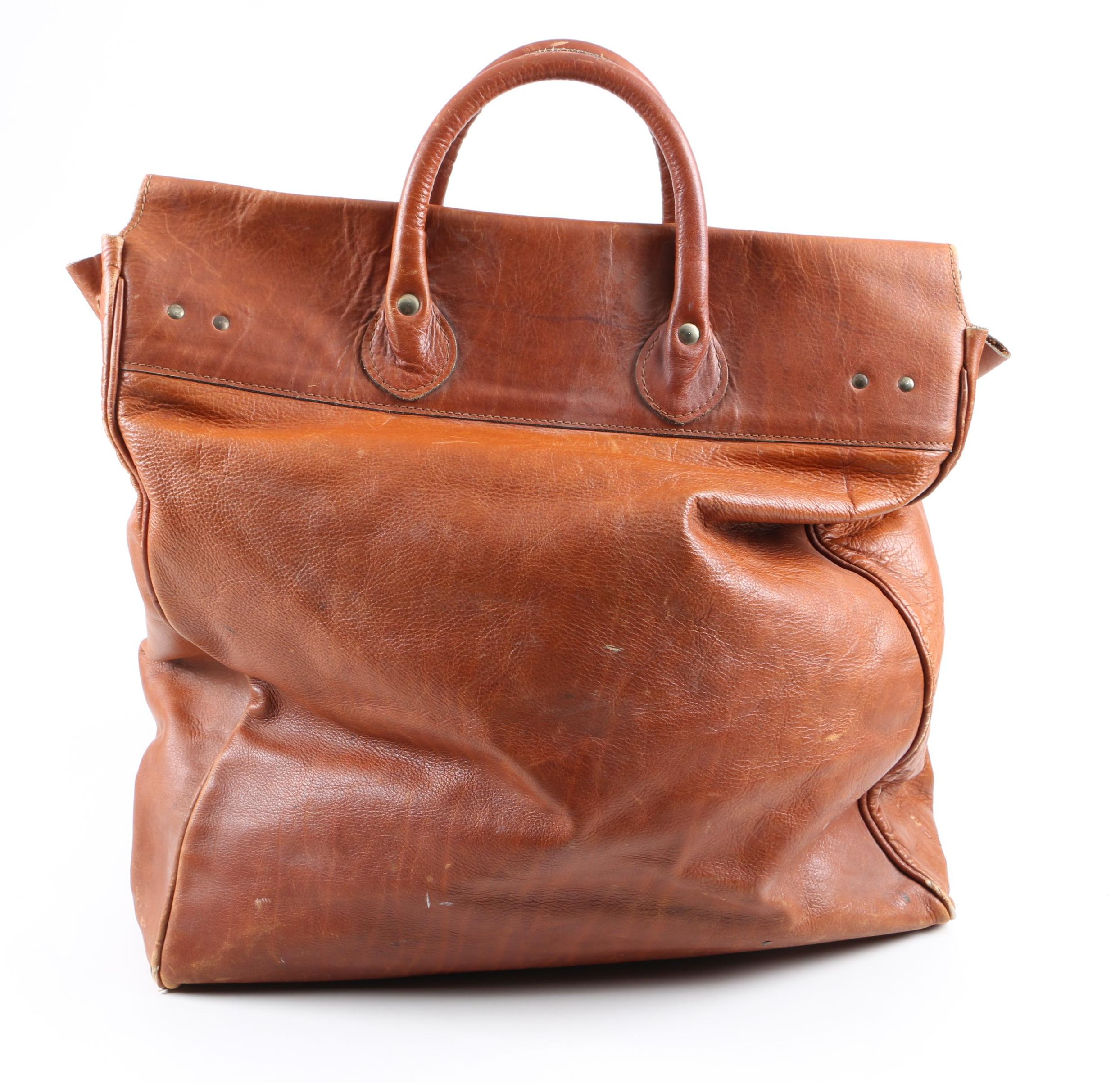 "Vaca Lisa" Genuine Leather Tote Bag