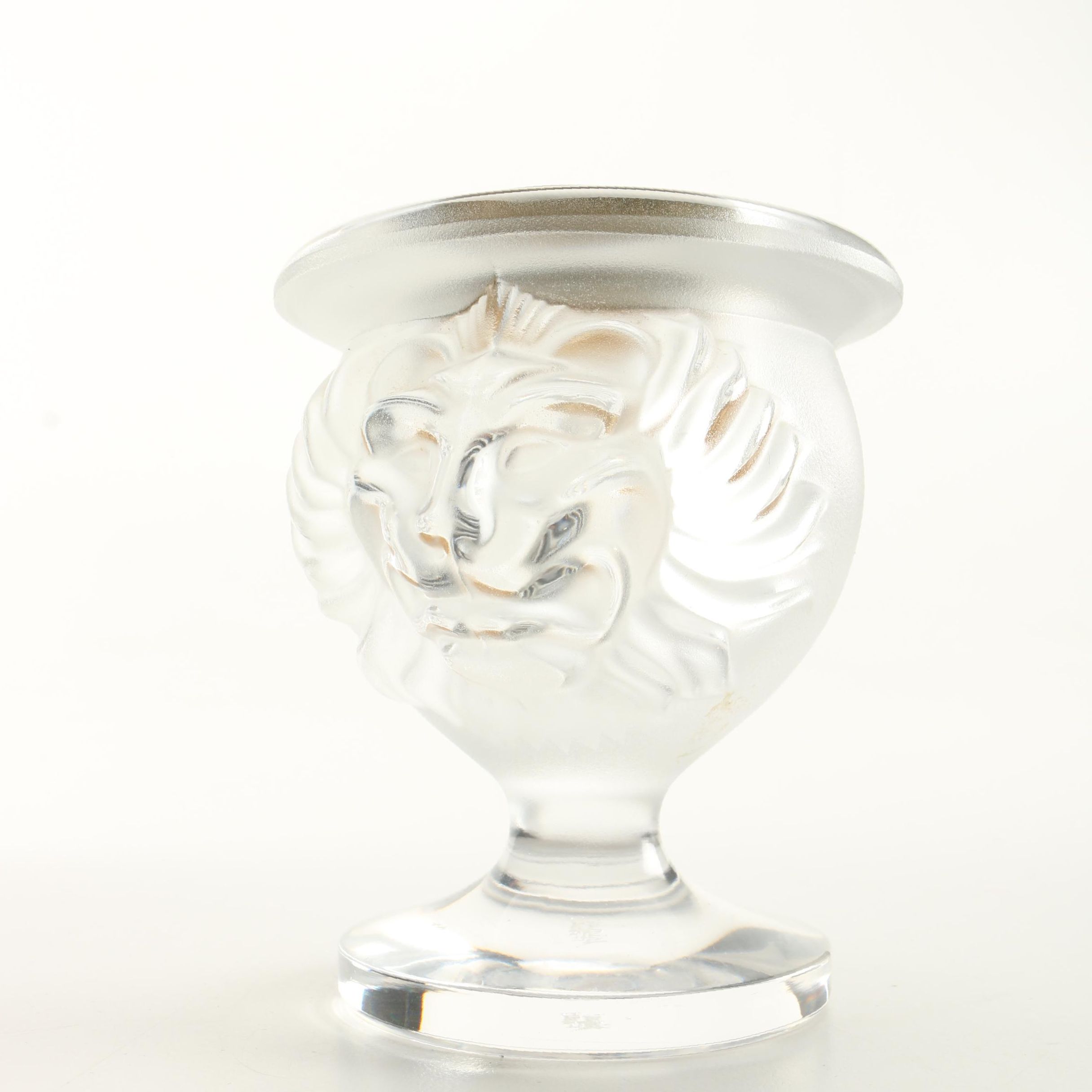 Lalique Crystal Candle Holder
