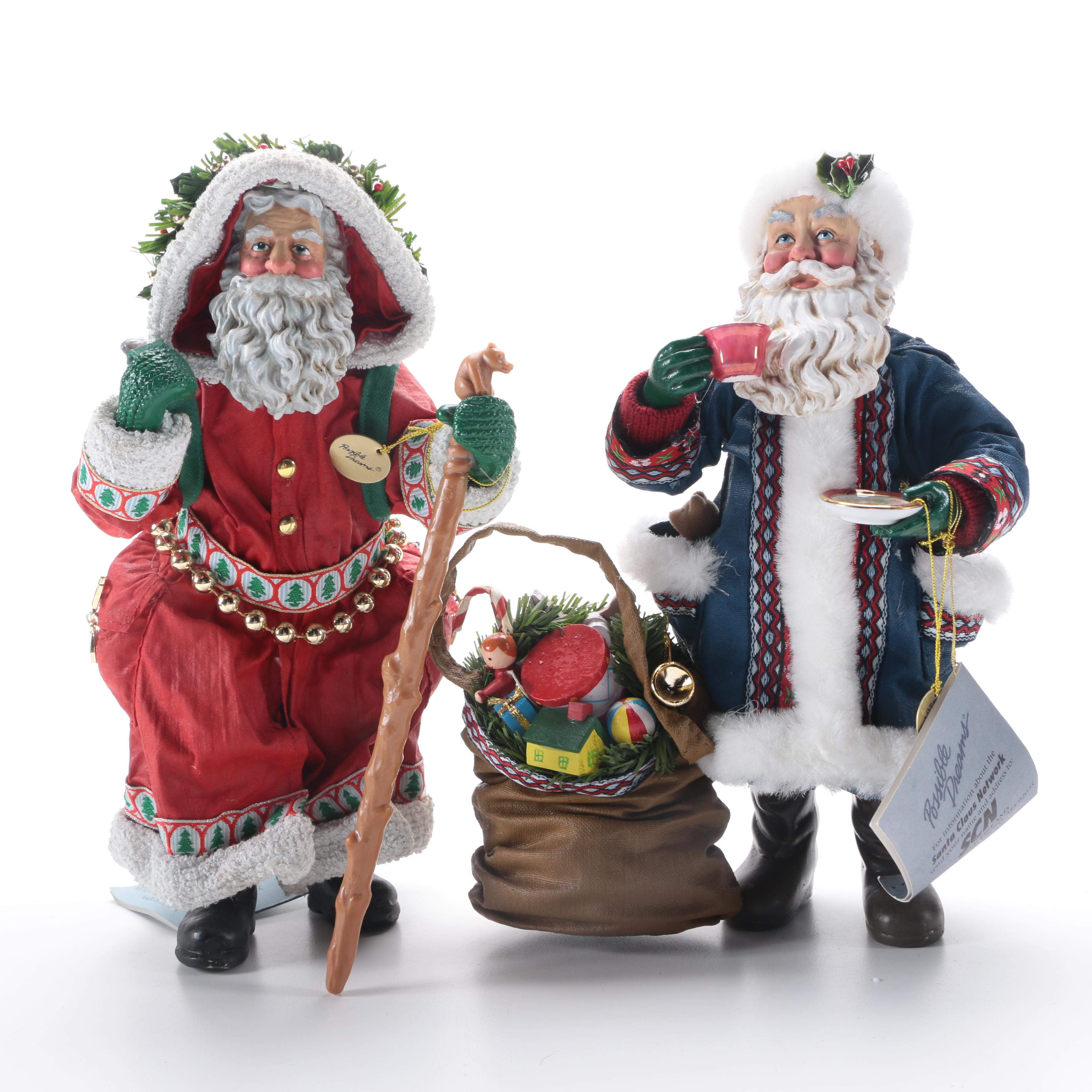 The American Artist Clothique Collection Santa Claus Figurines