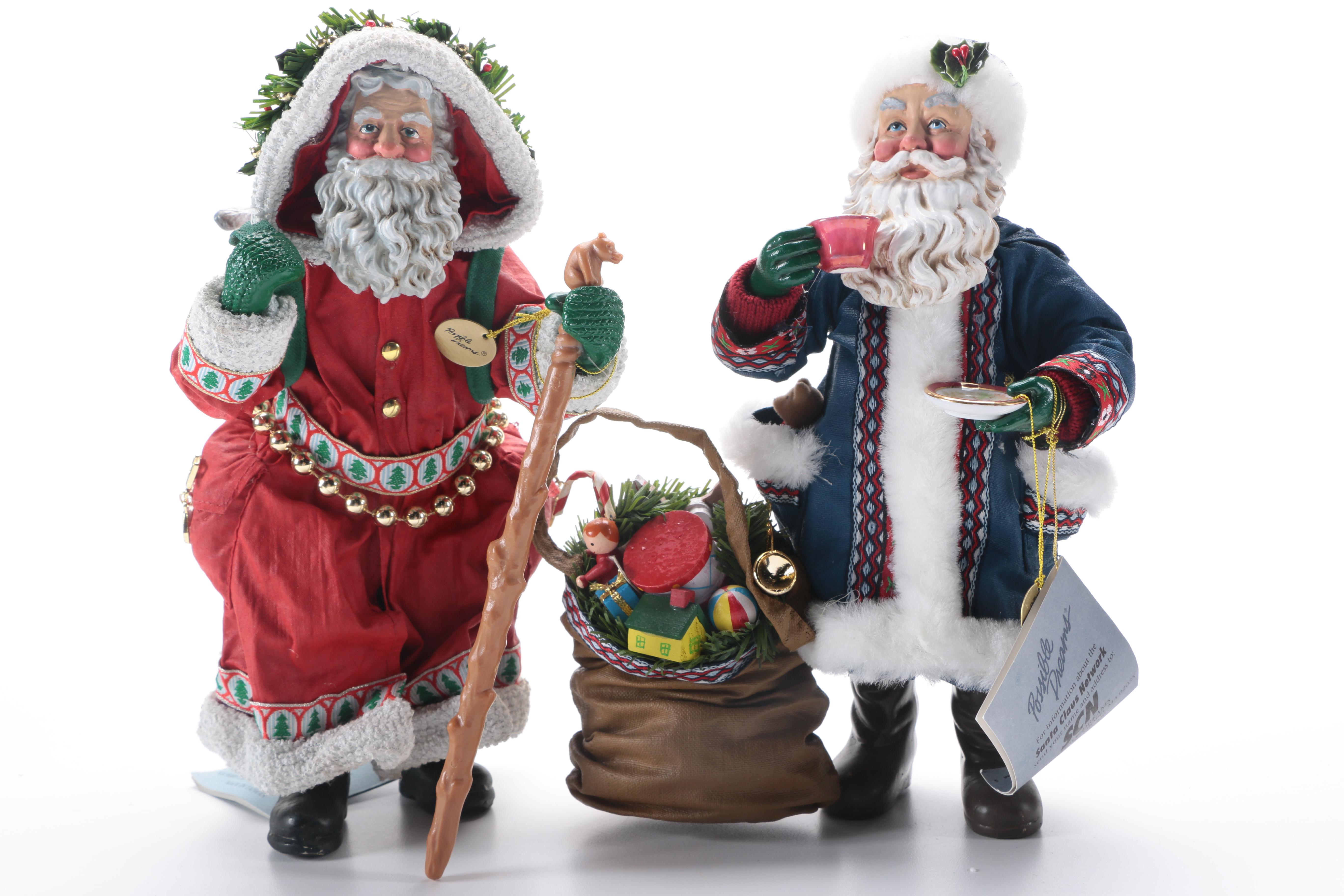 The American Artist Clothique Collection Santa Claus Figurines