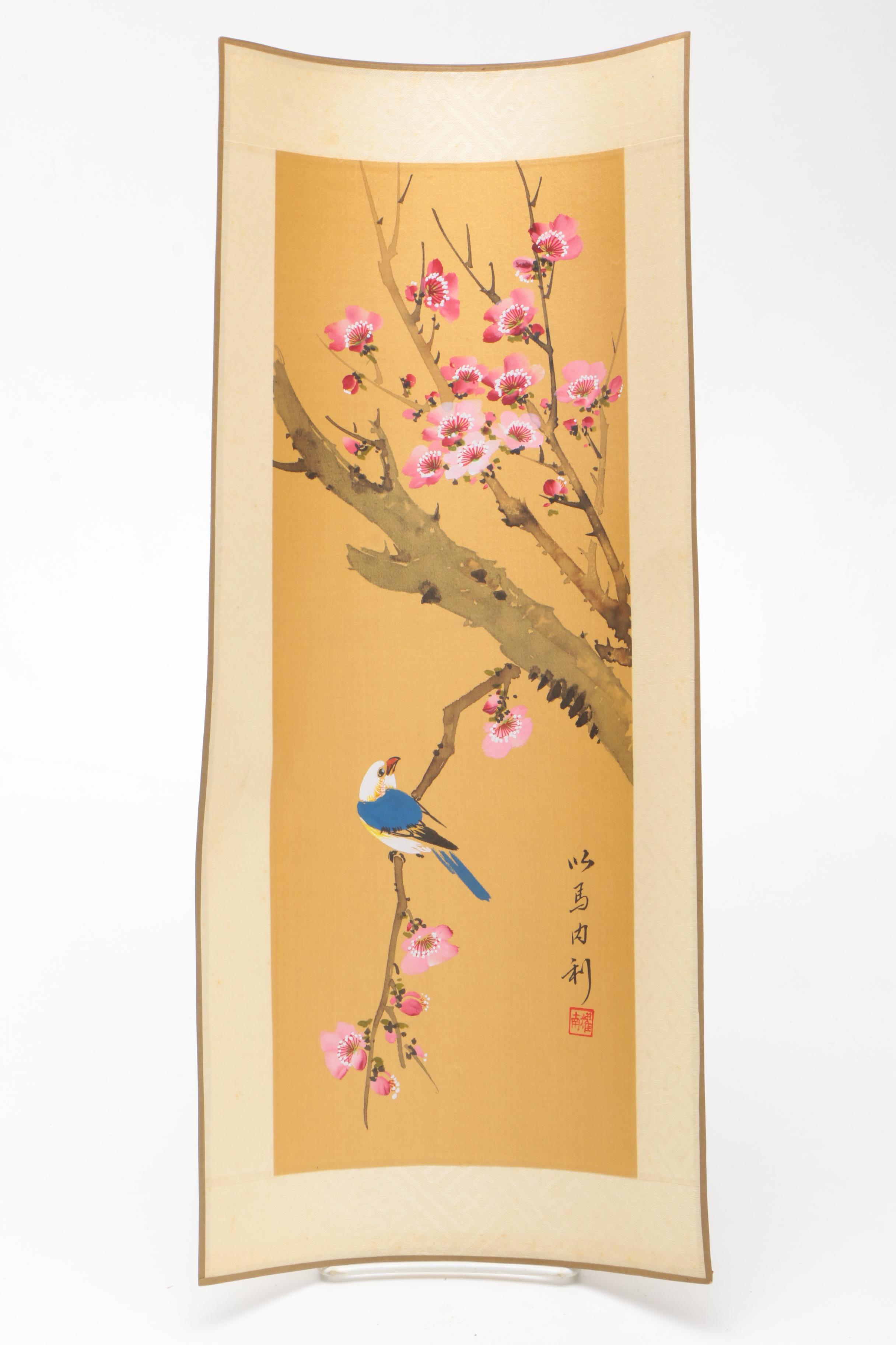 Japanese Gouache and Ink Paintings