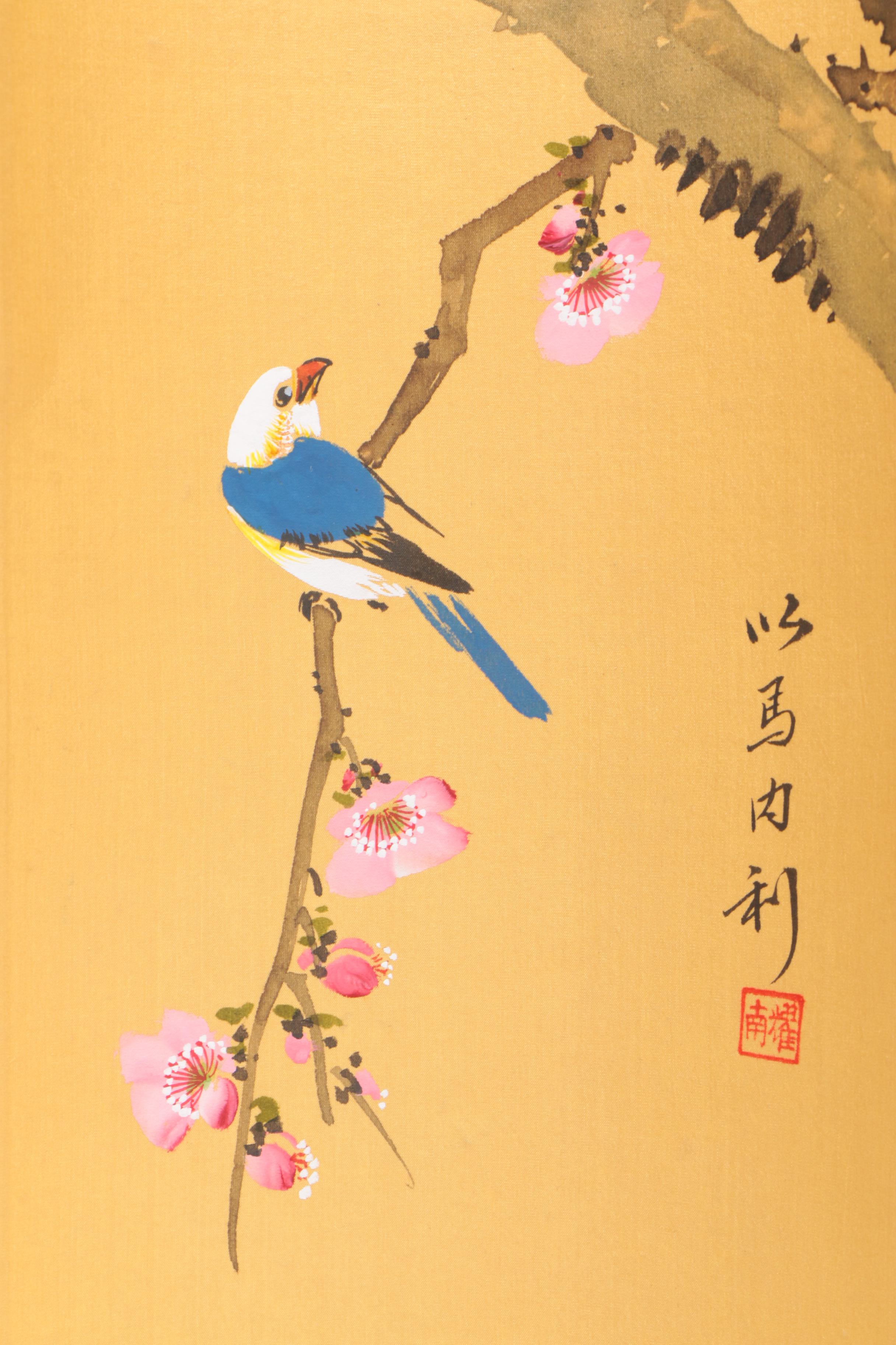 Japanese Gouache and Ink Paintings