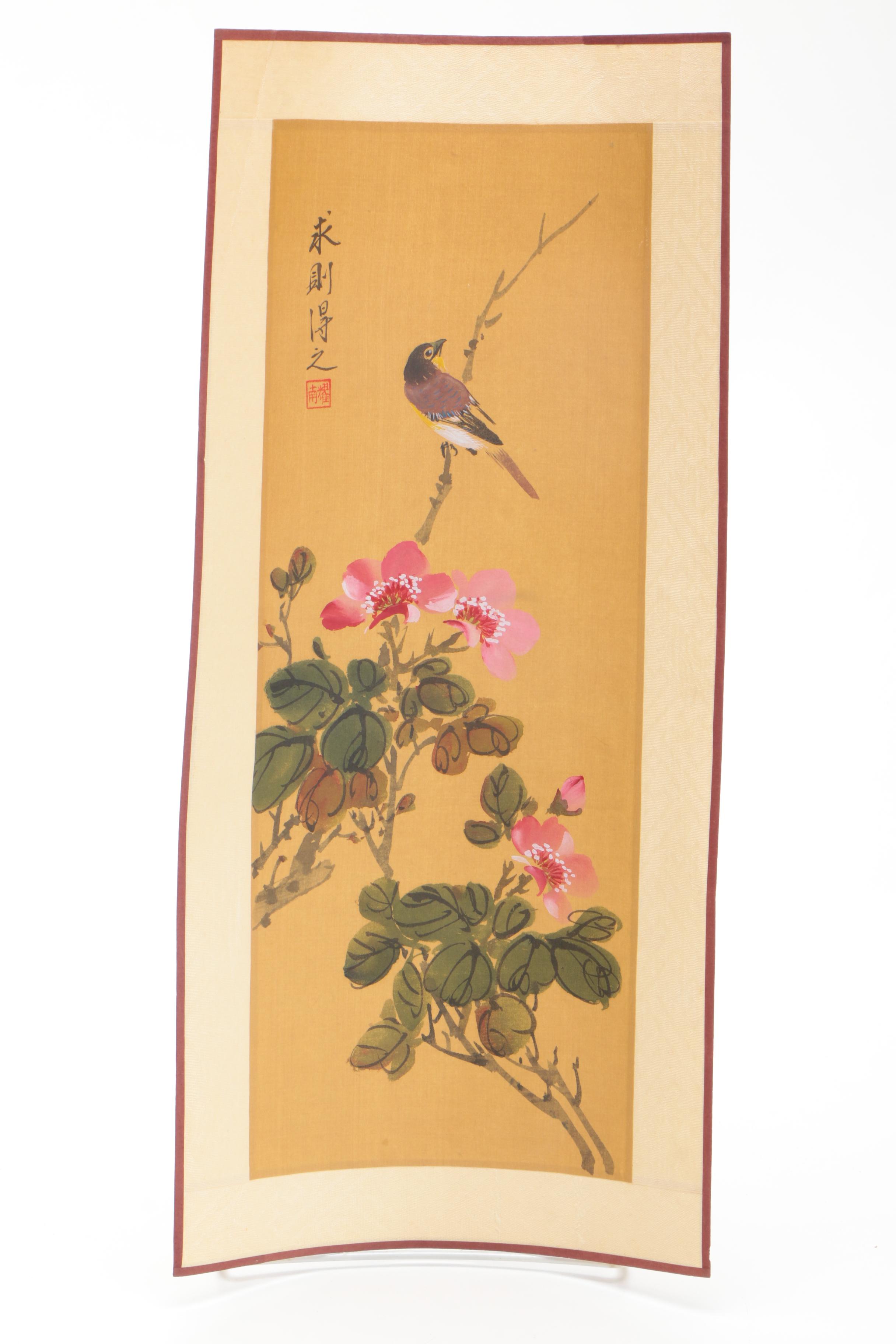 Japanese Gouache and Ink Paintings