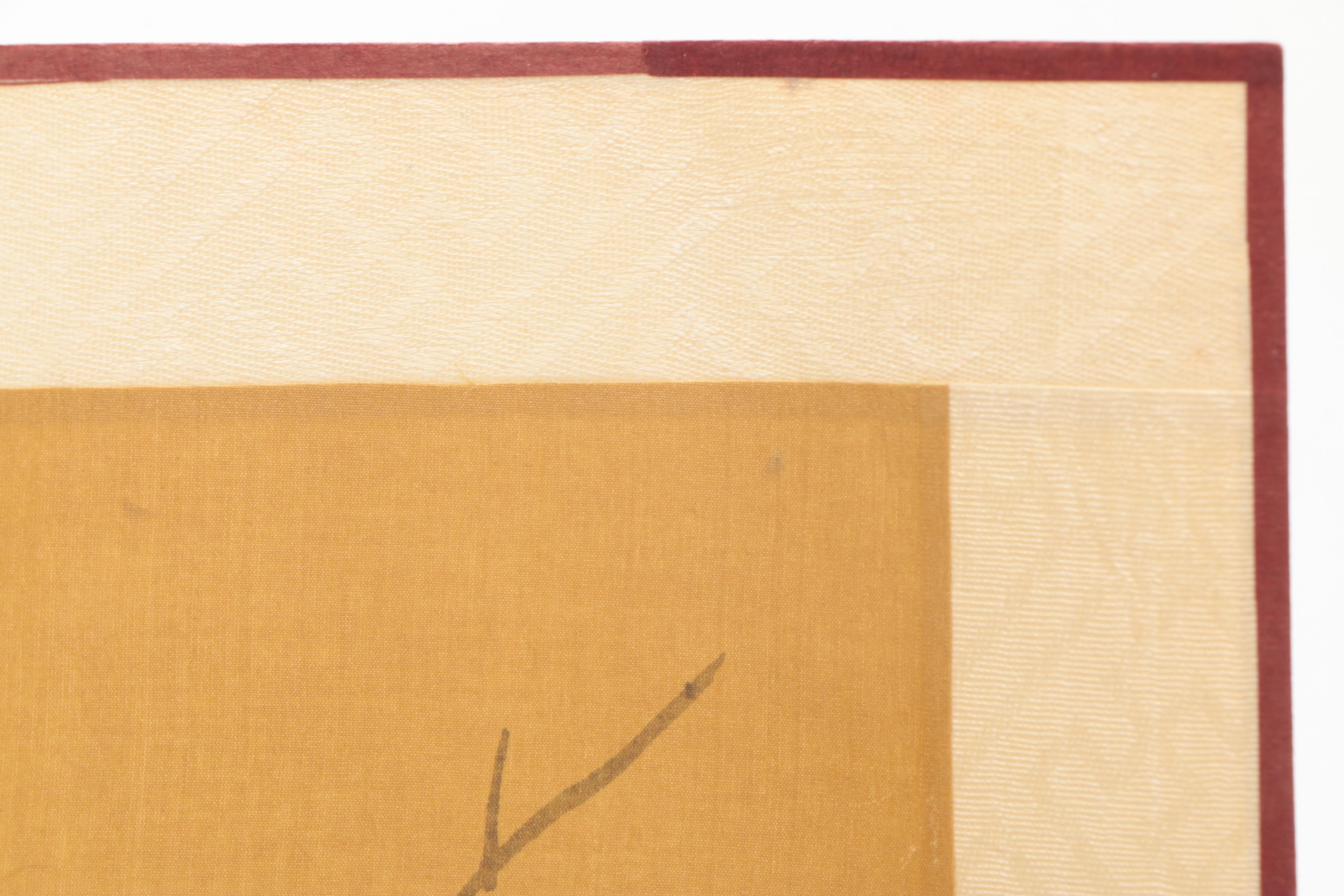 Japanese Gouache and Ink Paintings