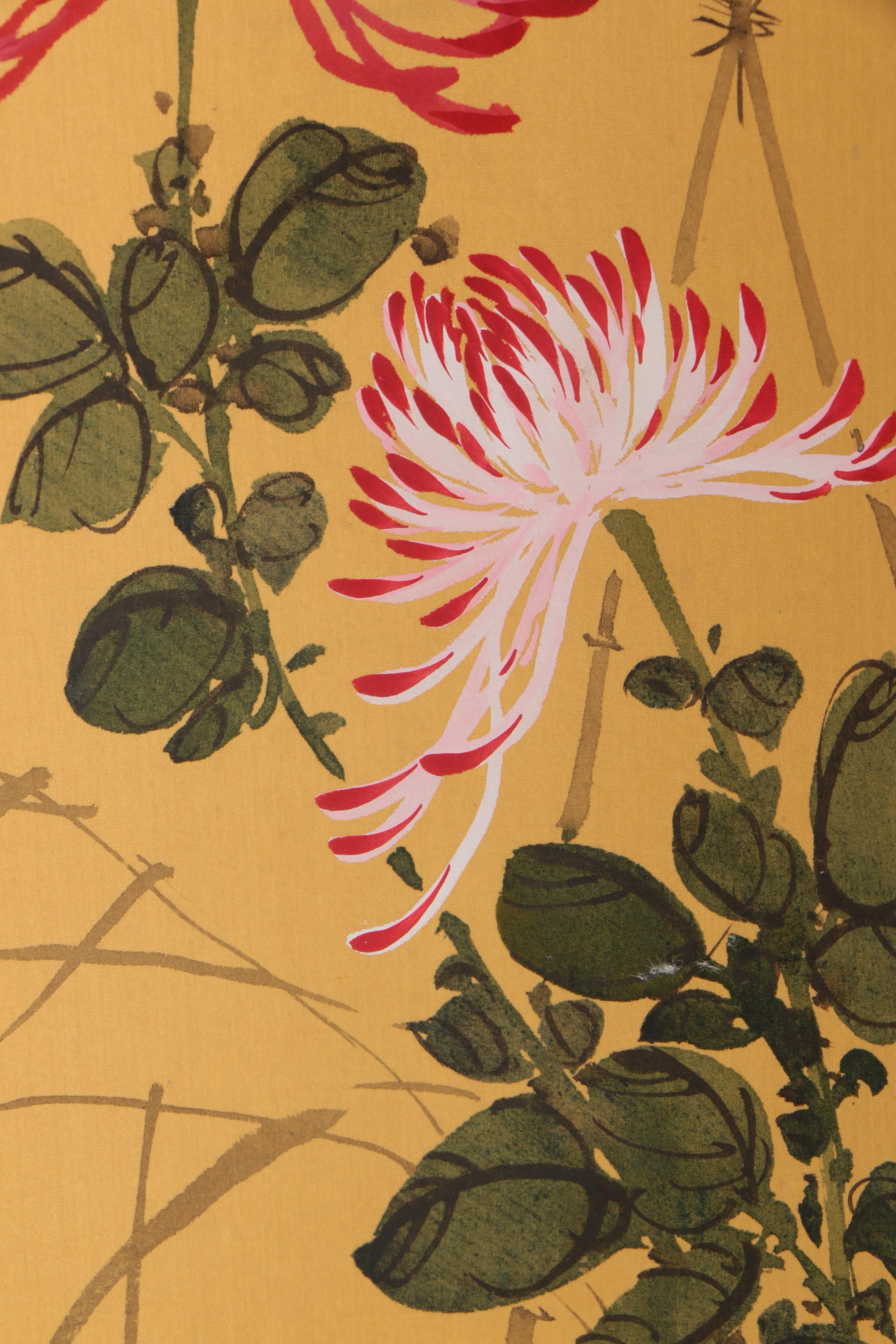 Japanese Gouache and Ink Paintings