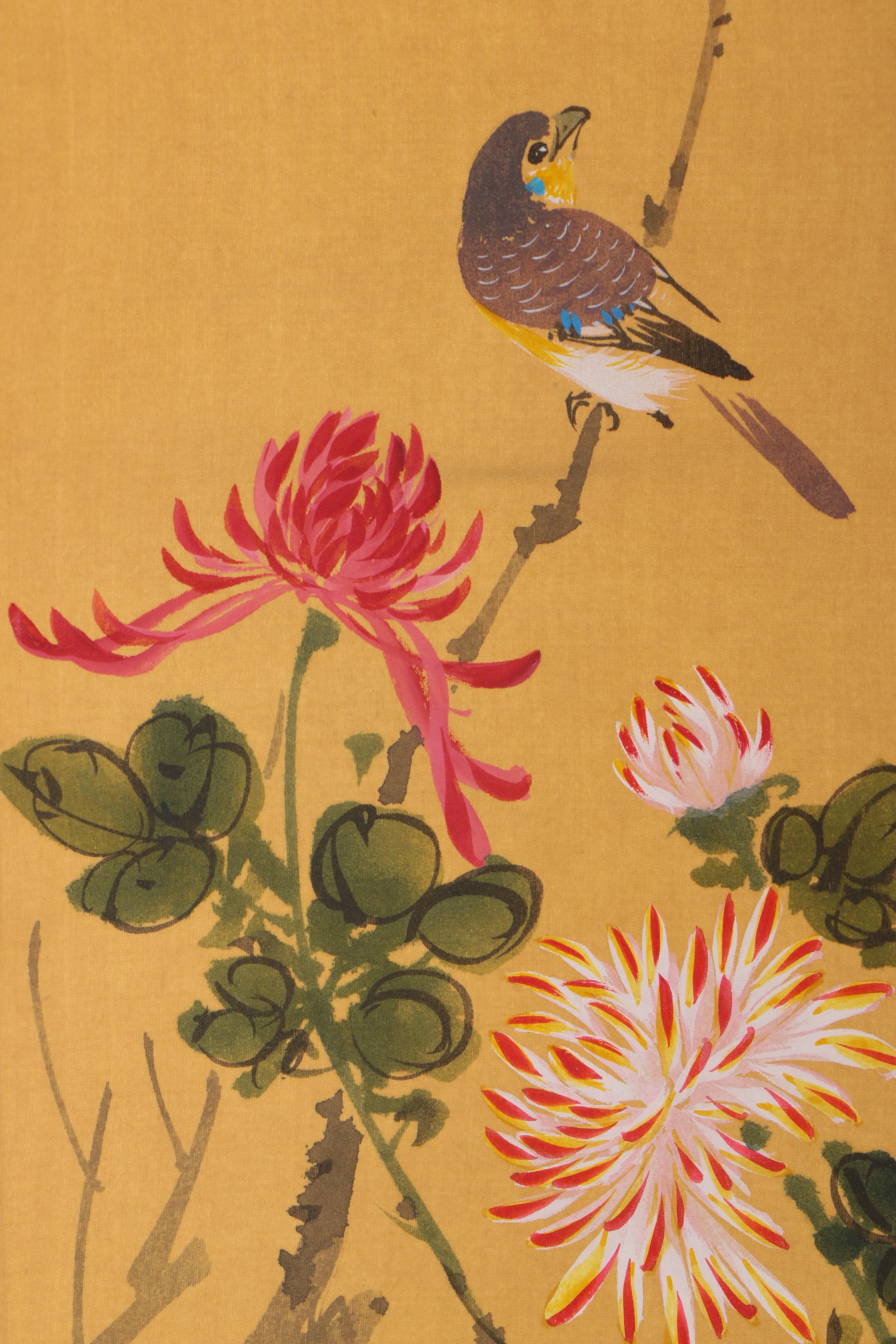 Japanese Gouache and Ink Paintings