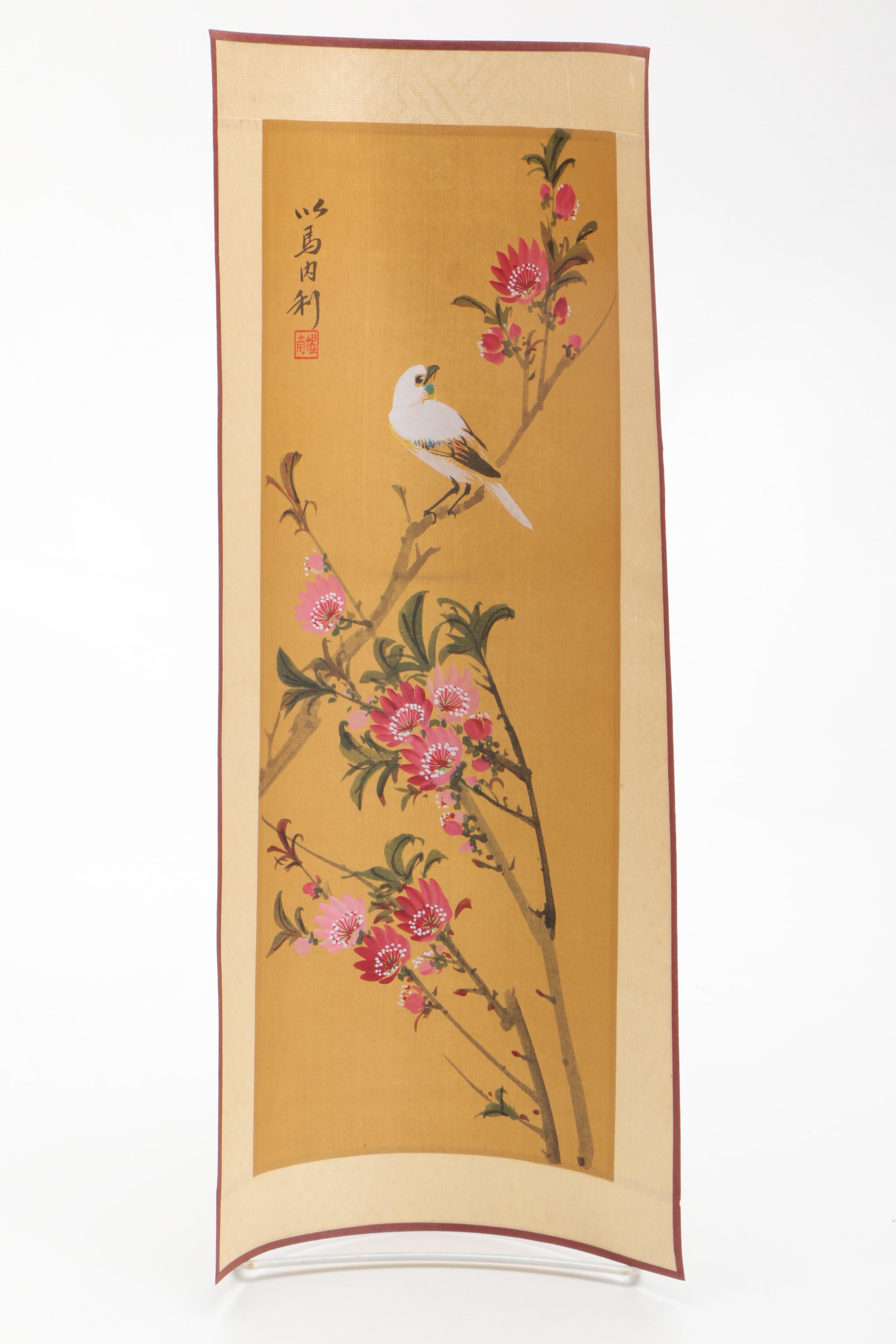 Japanese Gouache and Ink Paintings