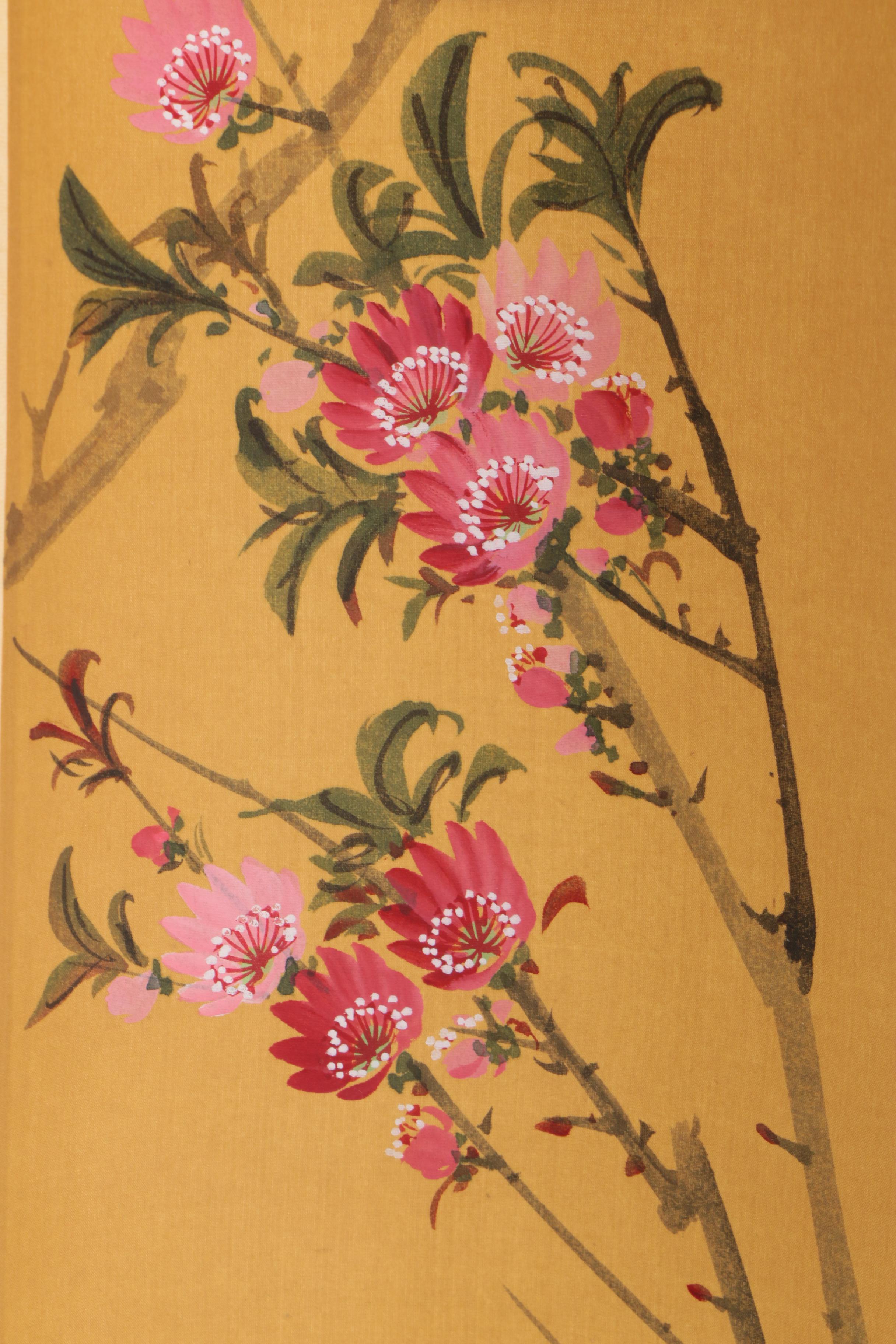 Japanese Gouache and Ink Paintings