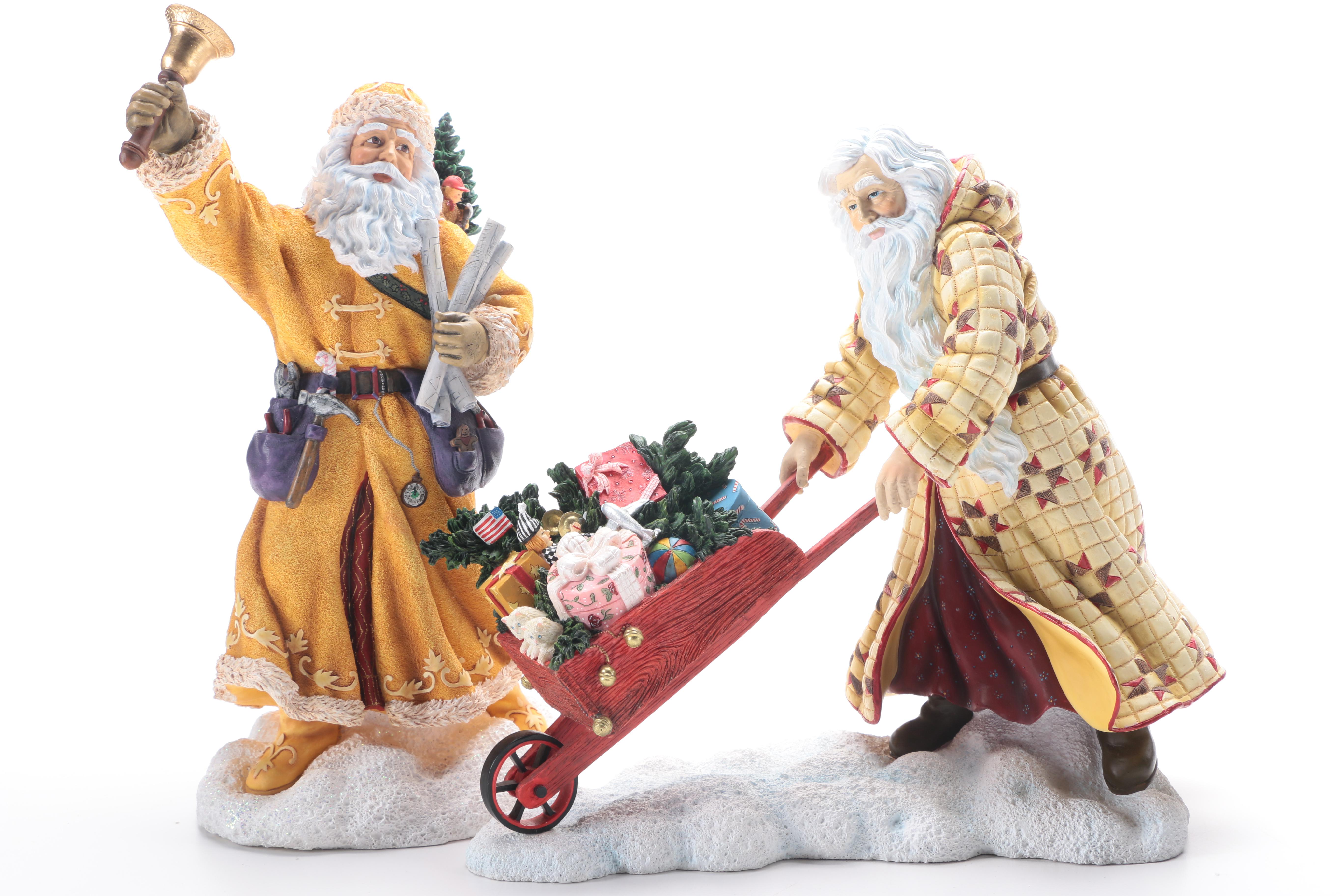 Pipka Limited Edition Santa Claus Collectible Figurines