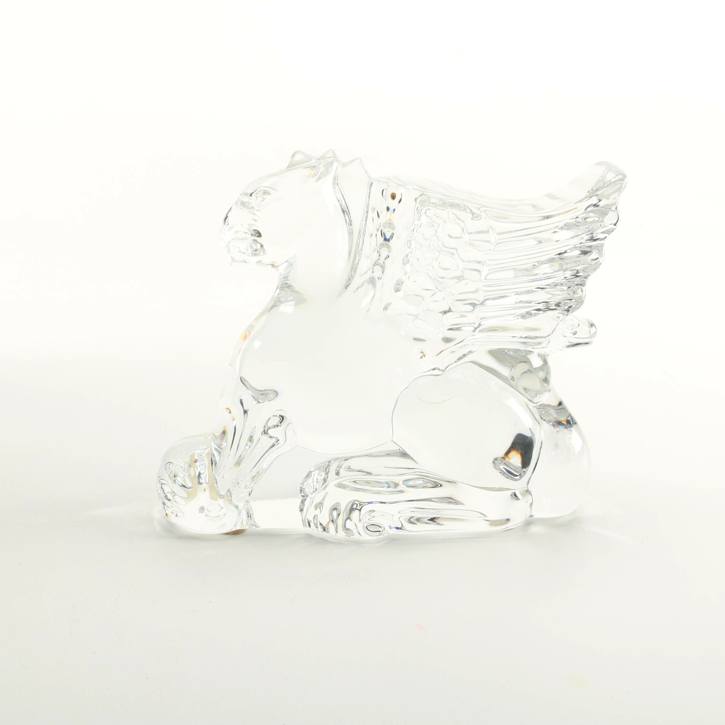 Baccarat Crystal Griffin Figurine