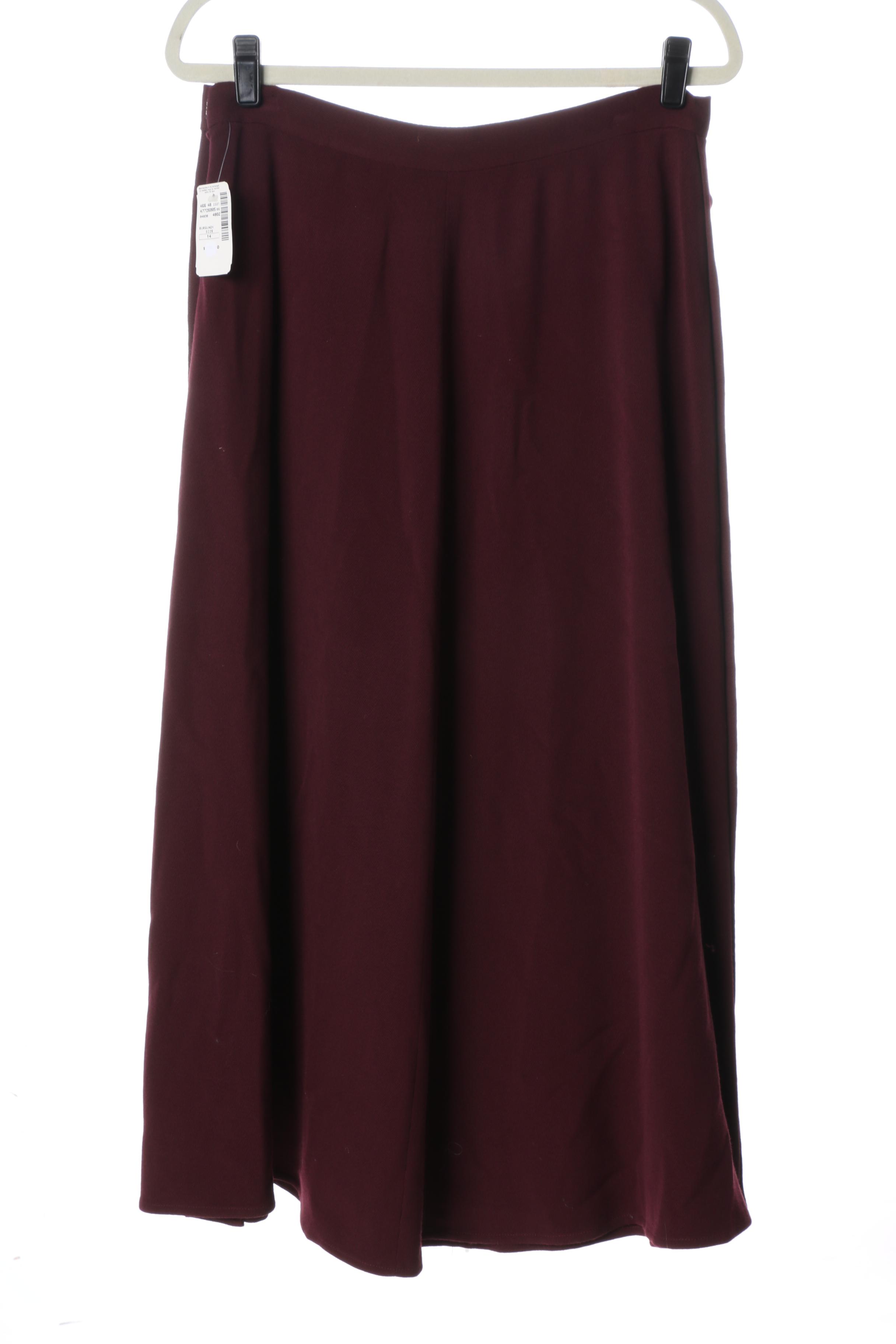 A-Line Anne Klein and George Henderson Wool Skirts