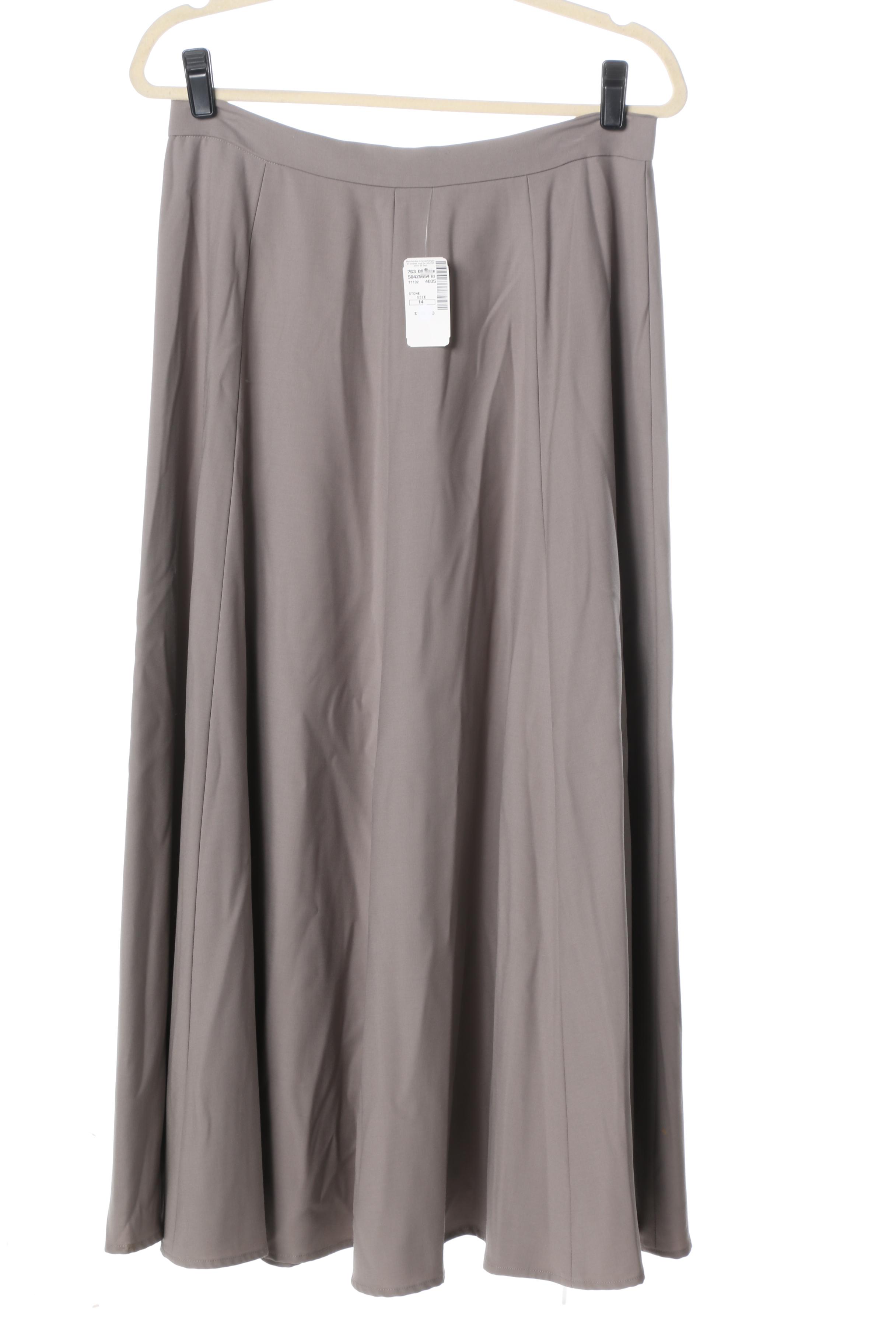 A-Line Anne Klein and George Henderson Wool Skirts