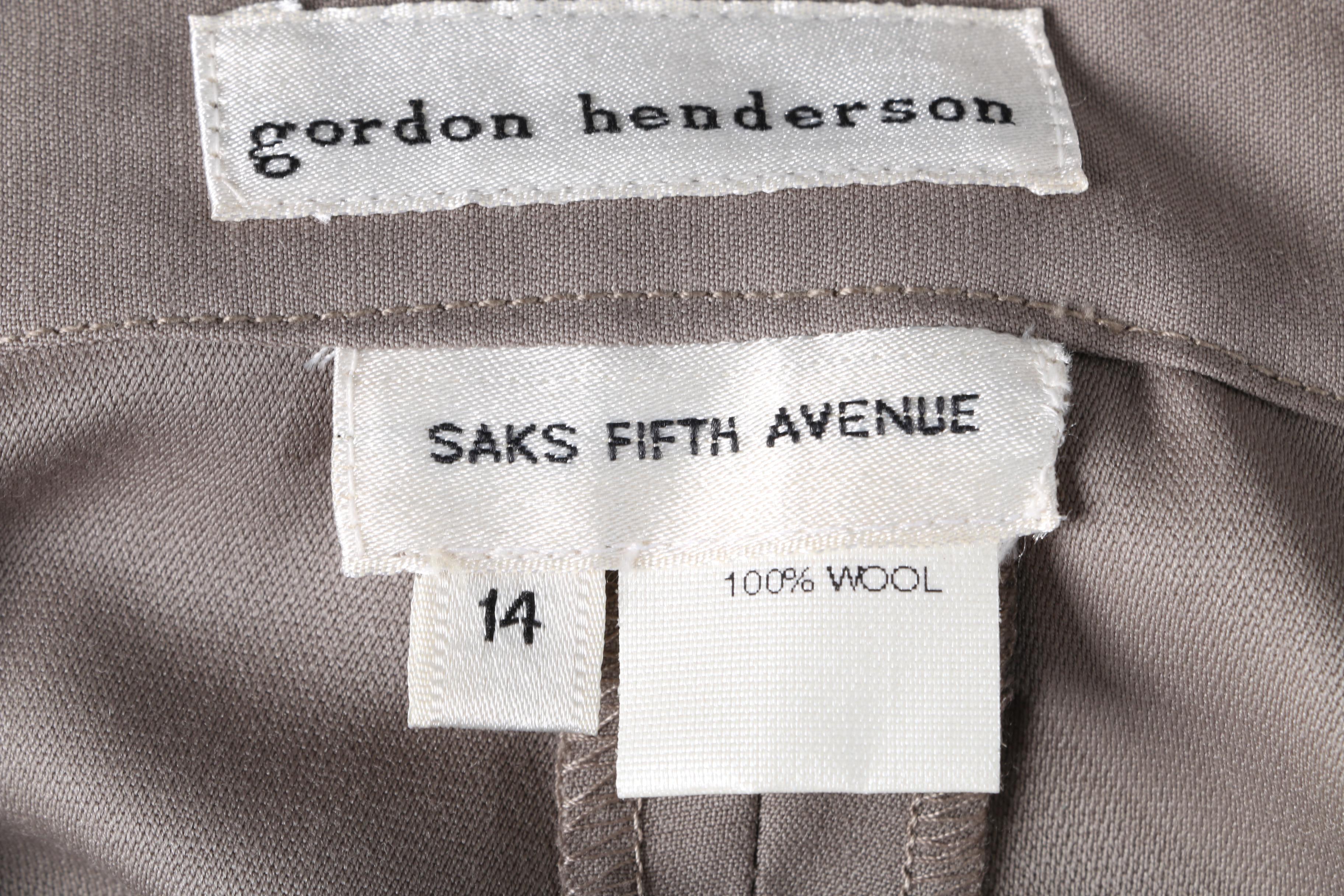 A-Line Anne Klein and George Henderson Wool Skirts
