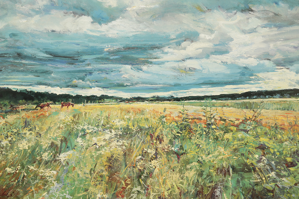 Bernard D'Andrea Limited Edition Offset Lithograph on Paper "Endless Summer"