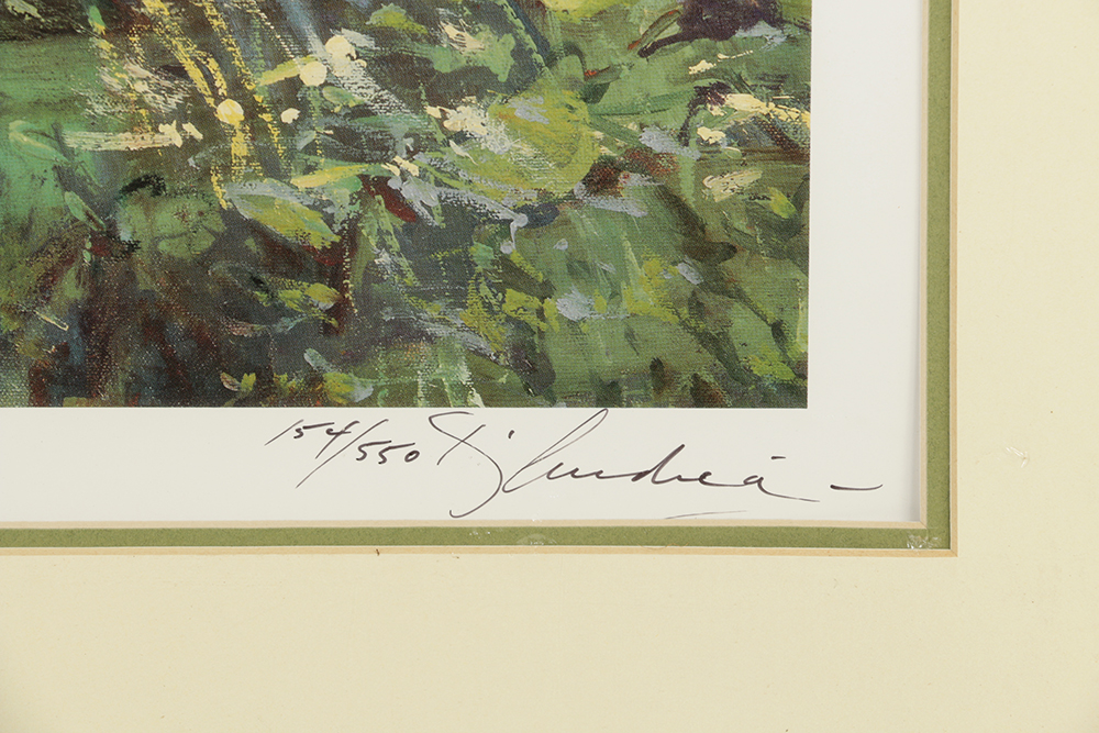 Bernard D'Andrea Limited Edition Offset Lithograph on Paper "Endless Summer"