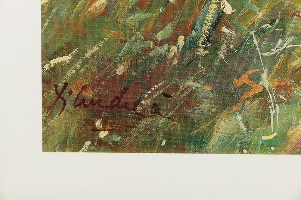 Bernard D'Andrea Limited Edition Offset Lithograph on Paper "Endless Summer"