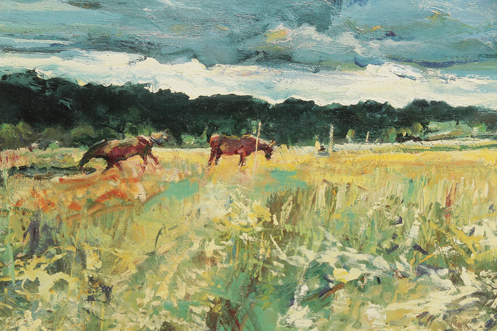 Bernard D'Andrea Limited Edition Offset Lithograph on Paper "Endless Summer"