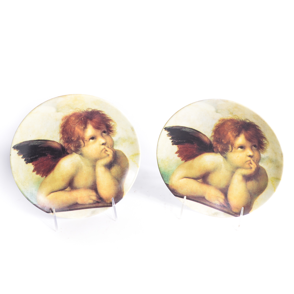 Vintage Château Valmont Decorative Plates