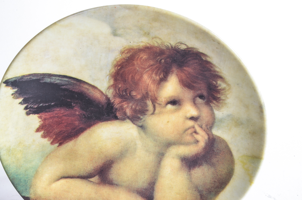 Vintage Château Valmont Decorative Plates