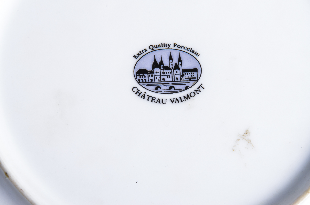 Vintage Château Valmont Decorative Plates