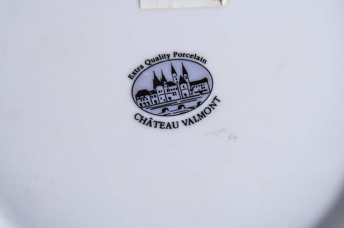 Vintage Château Valmont Decorative Plates