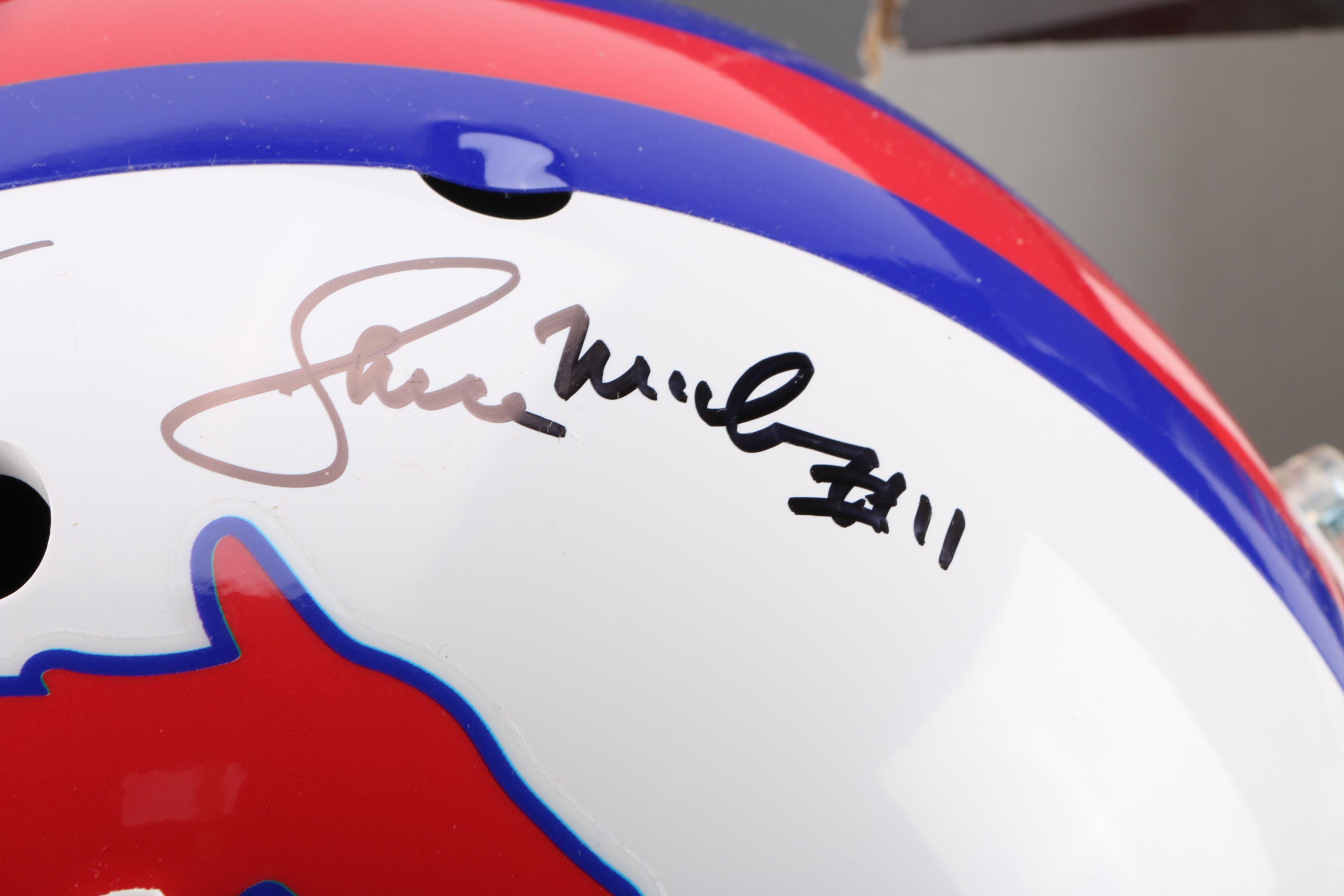 Signed SMU "Pony Express" Helmet Including Eric Dickerson