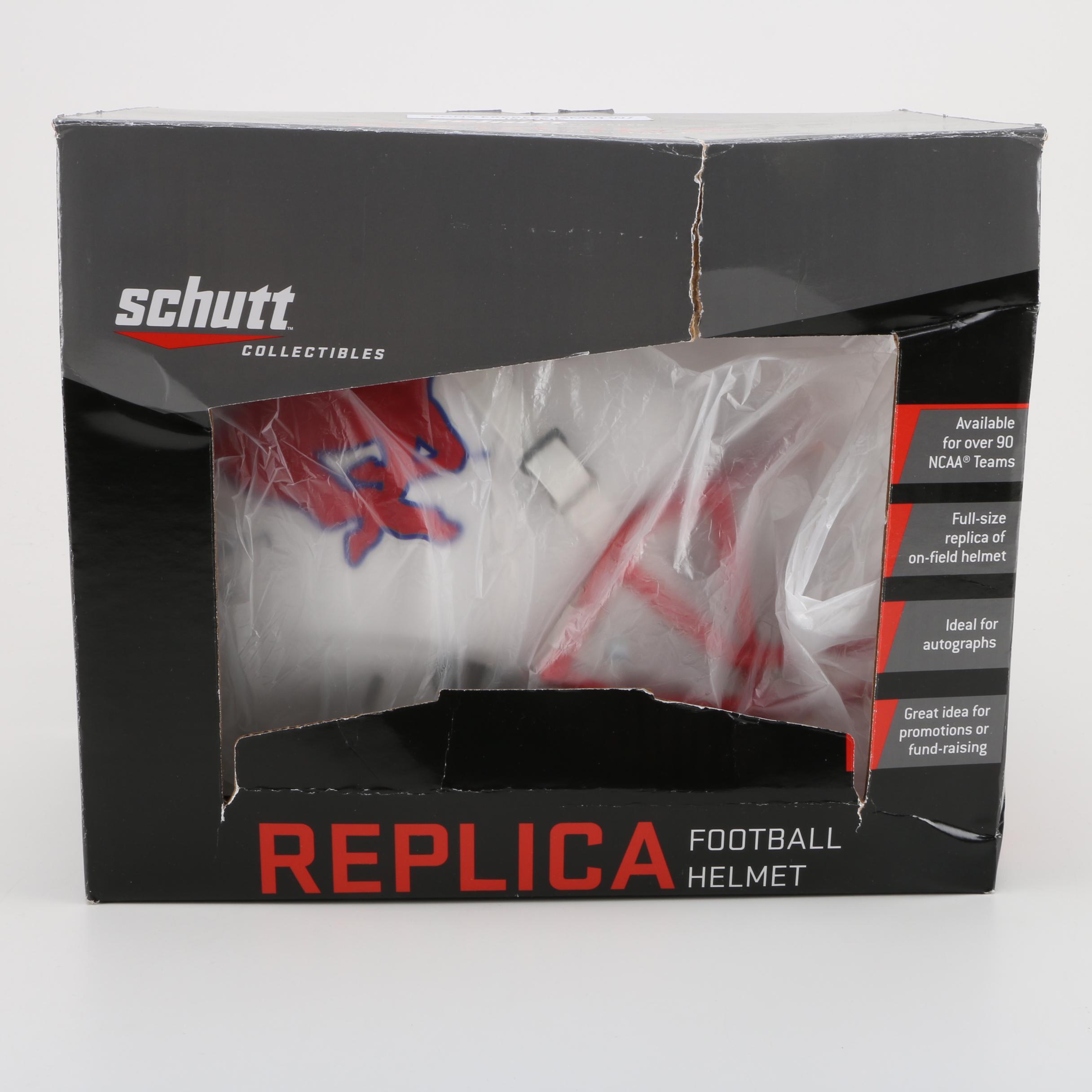 Signed SMU "Pony Express" Helmet Including Eric Dickerson