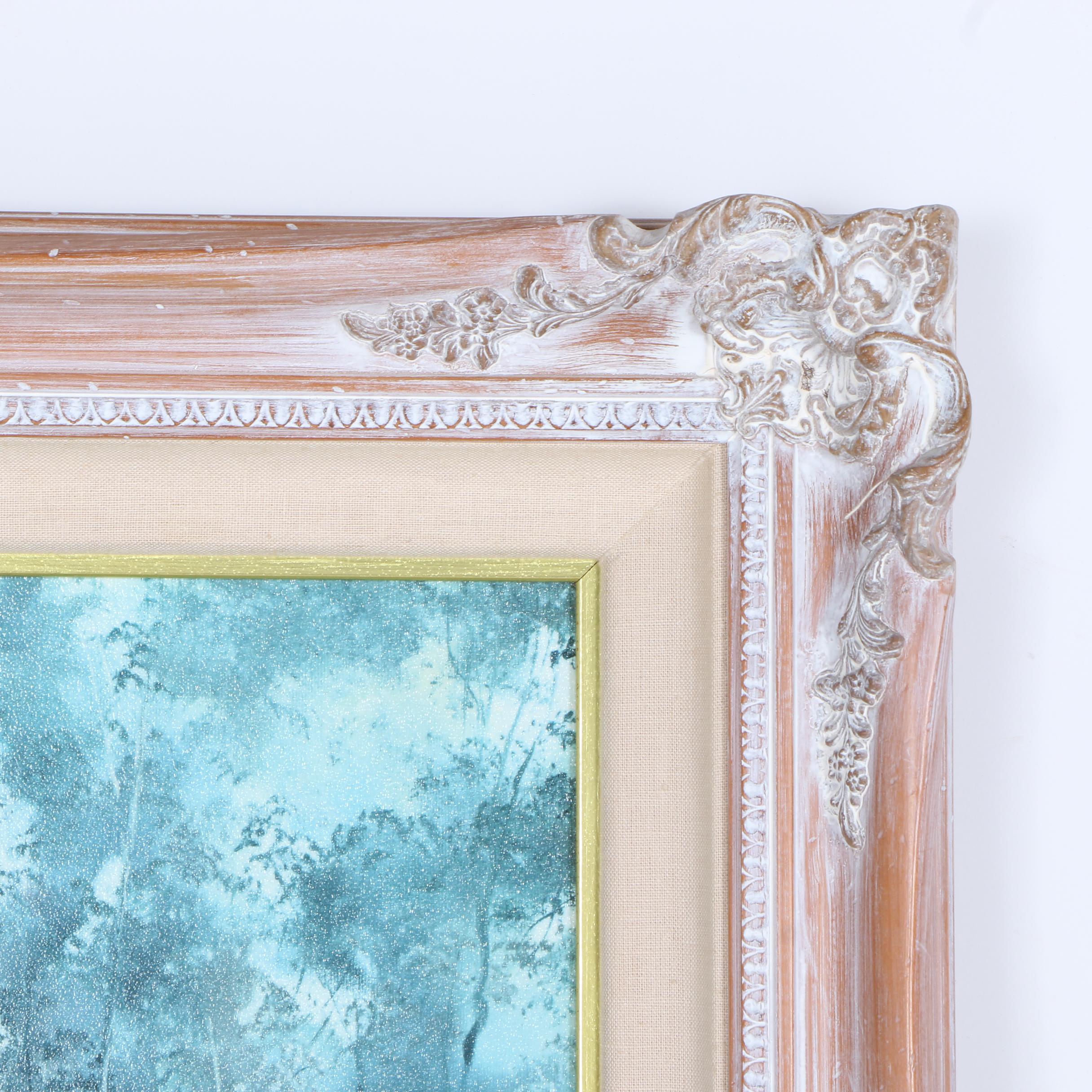 Marty Bell Limited Edition Offset Lithograph on Canvas "Rodway Cottage"