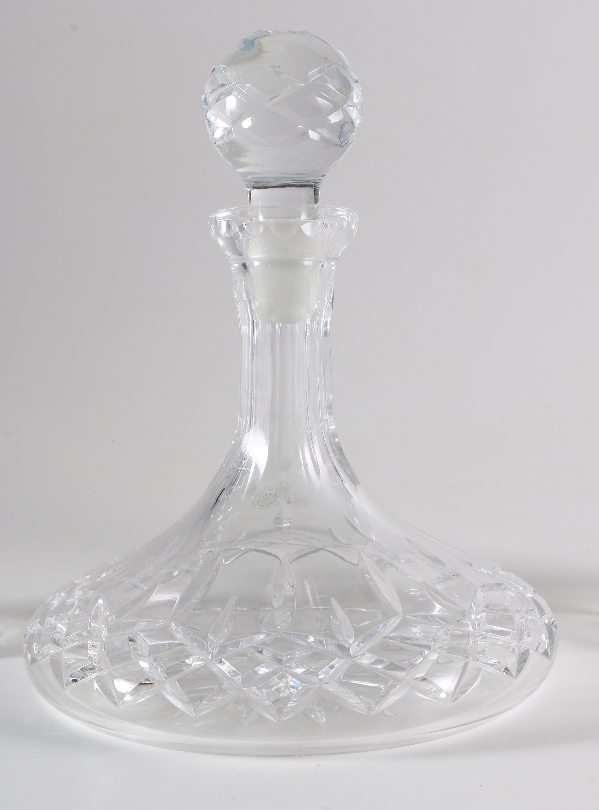 Collection of Crystal Cut Decanters Featuring Galway