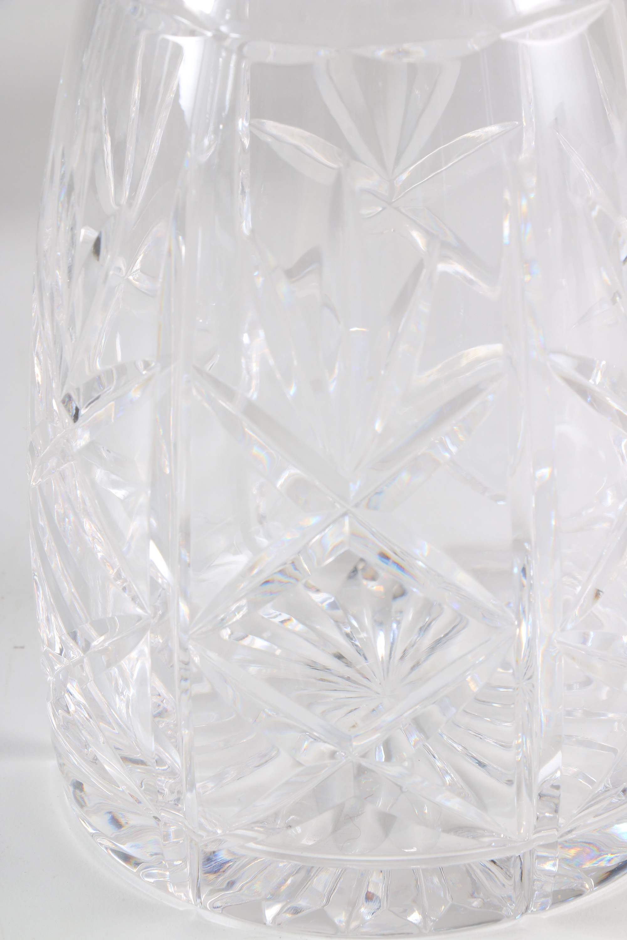 Collection of Crystal Cut Decanters Featuring Galway