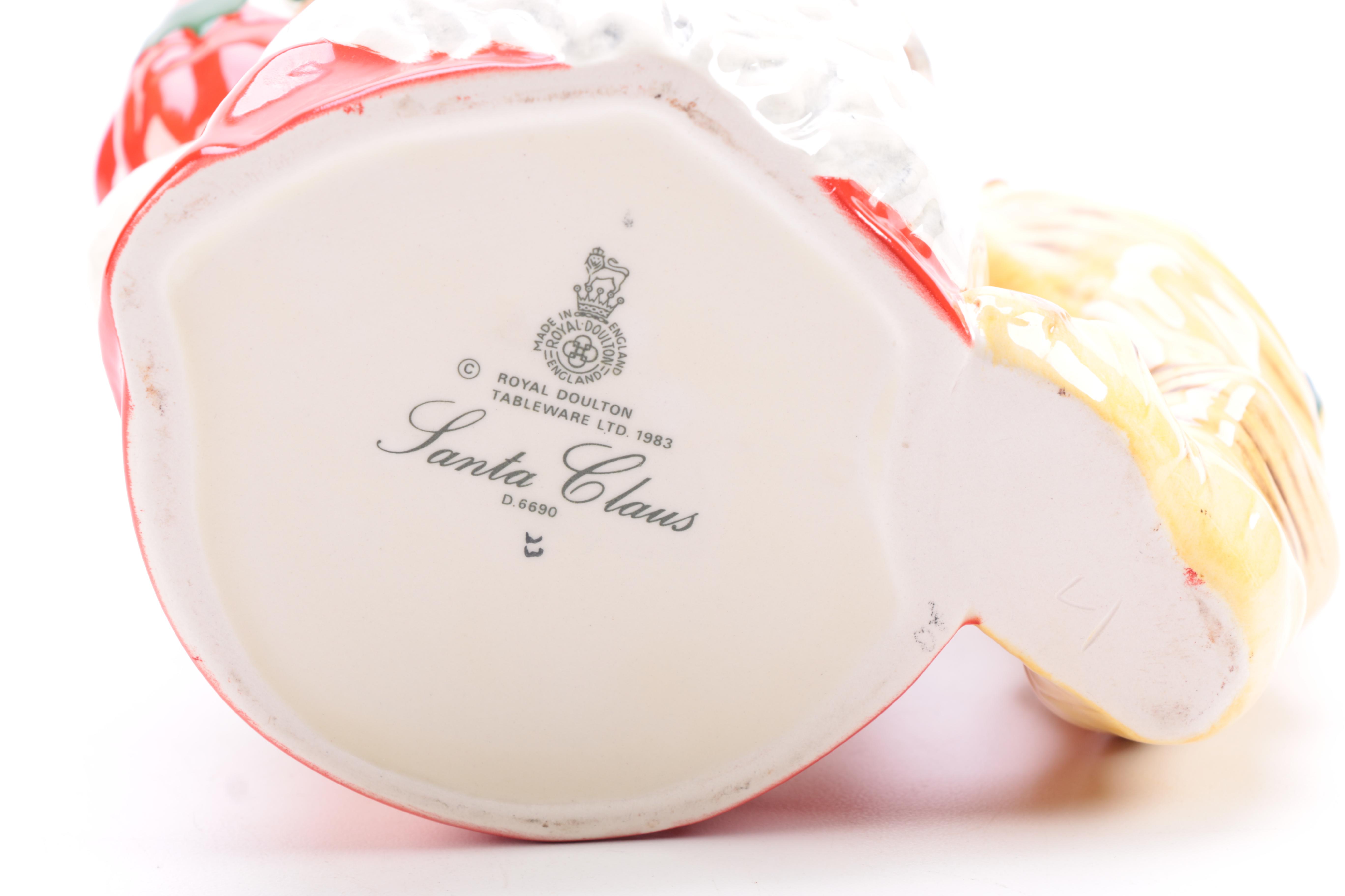 Royal Doulton Santa Claus Toby Jug