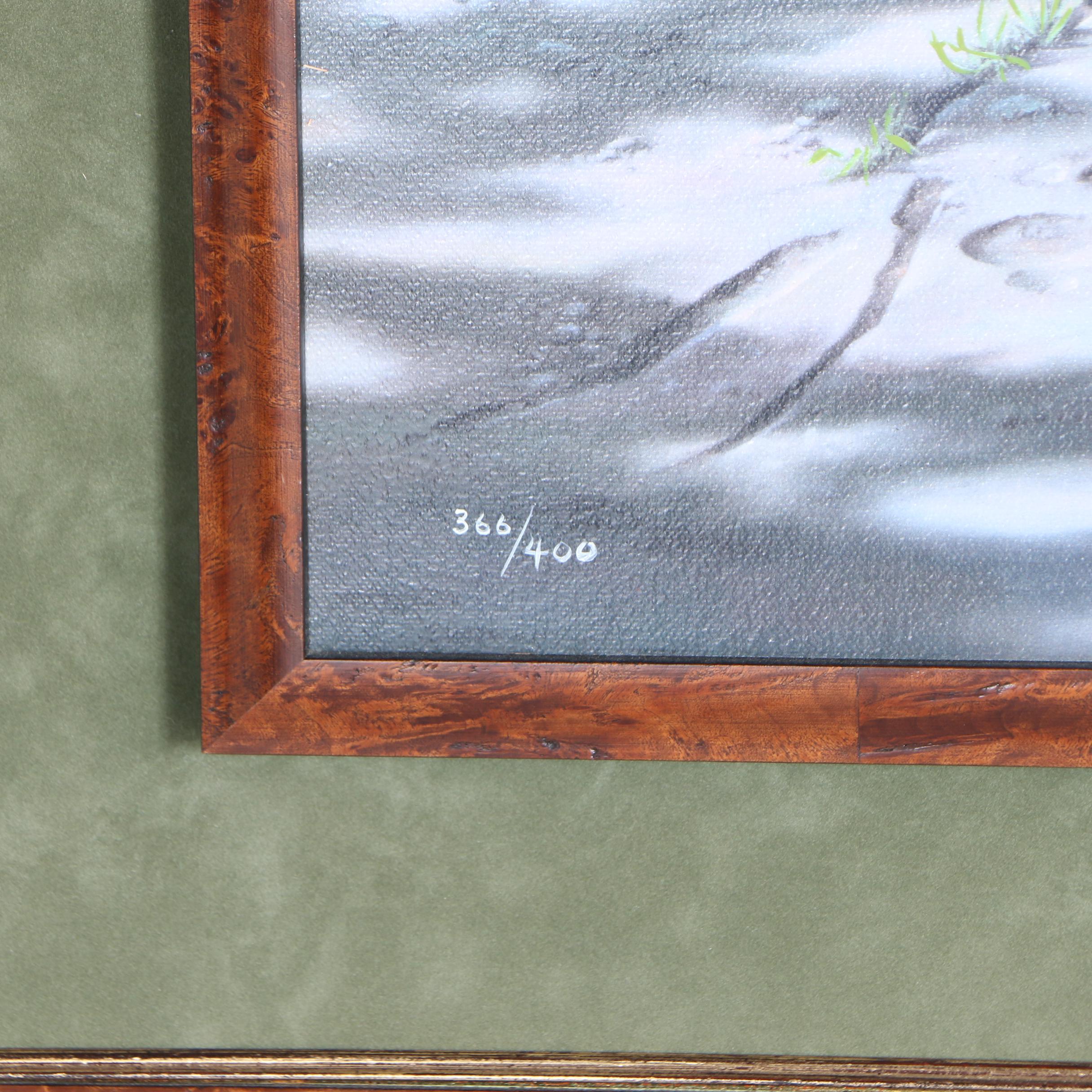 Limited Edition Offset Lithograph After Bob Byerly "Help is on the Way"