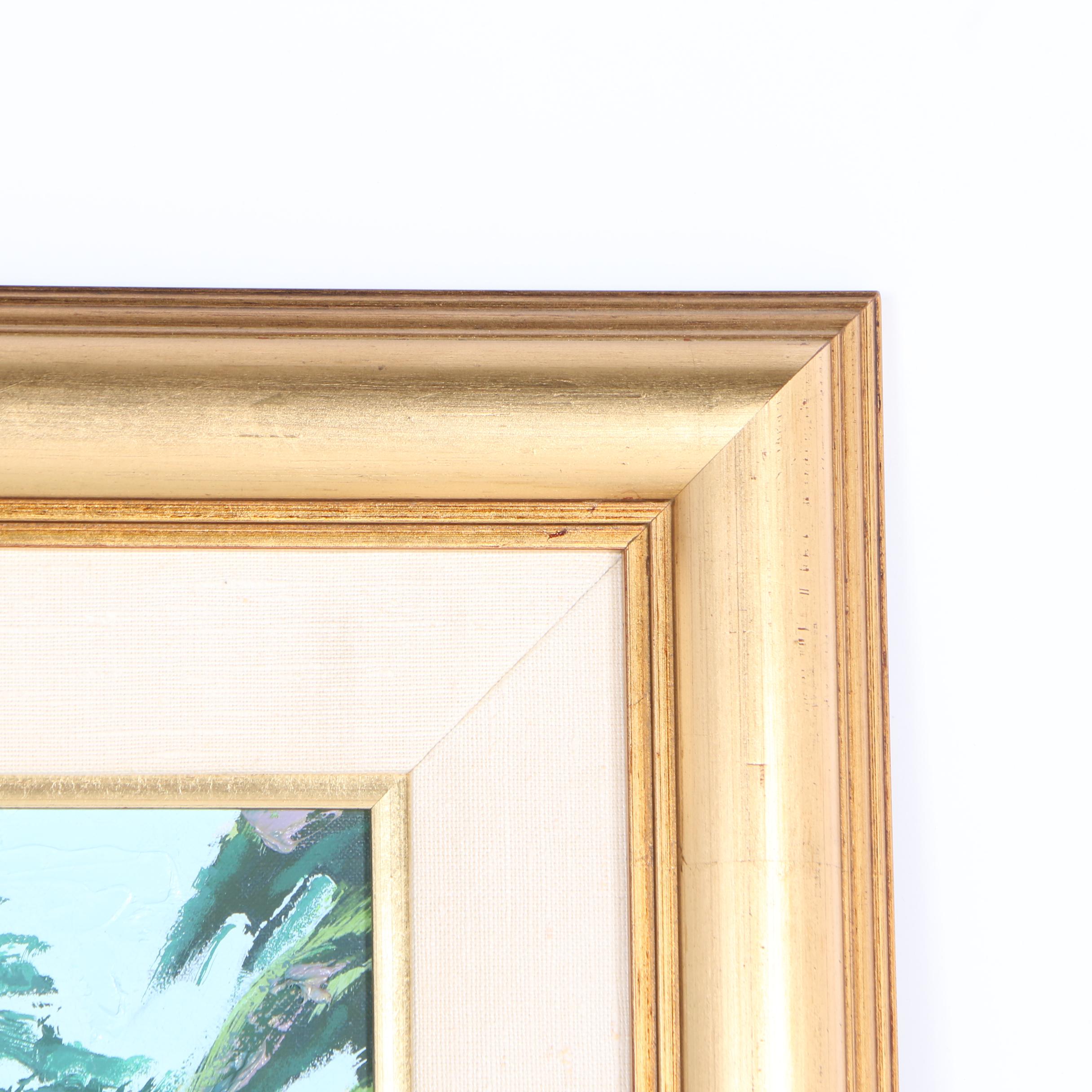 Howard Behrens Limited Edition Embellished Serigraph on Canvas "Napa Valley"