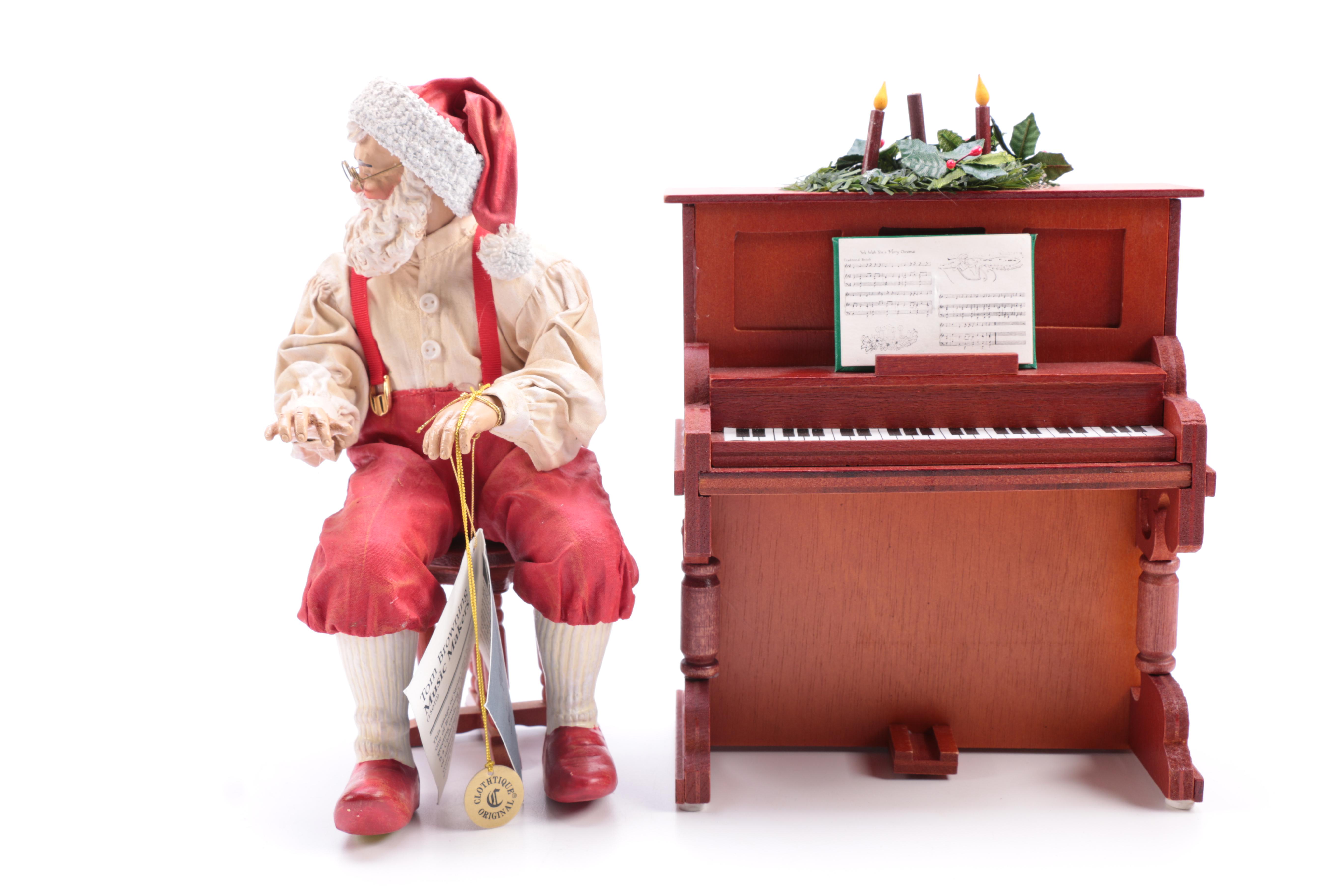 Possible Dreams Clothtique Santa Claus Figurines