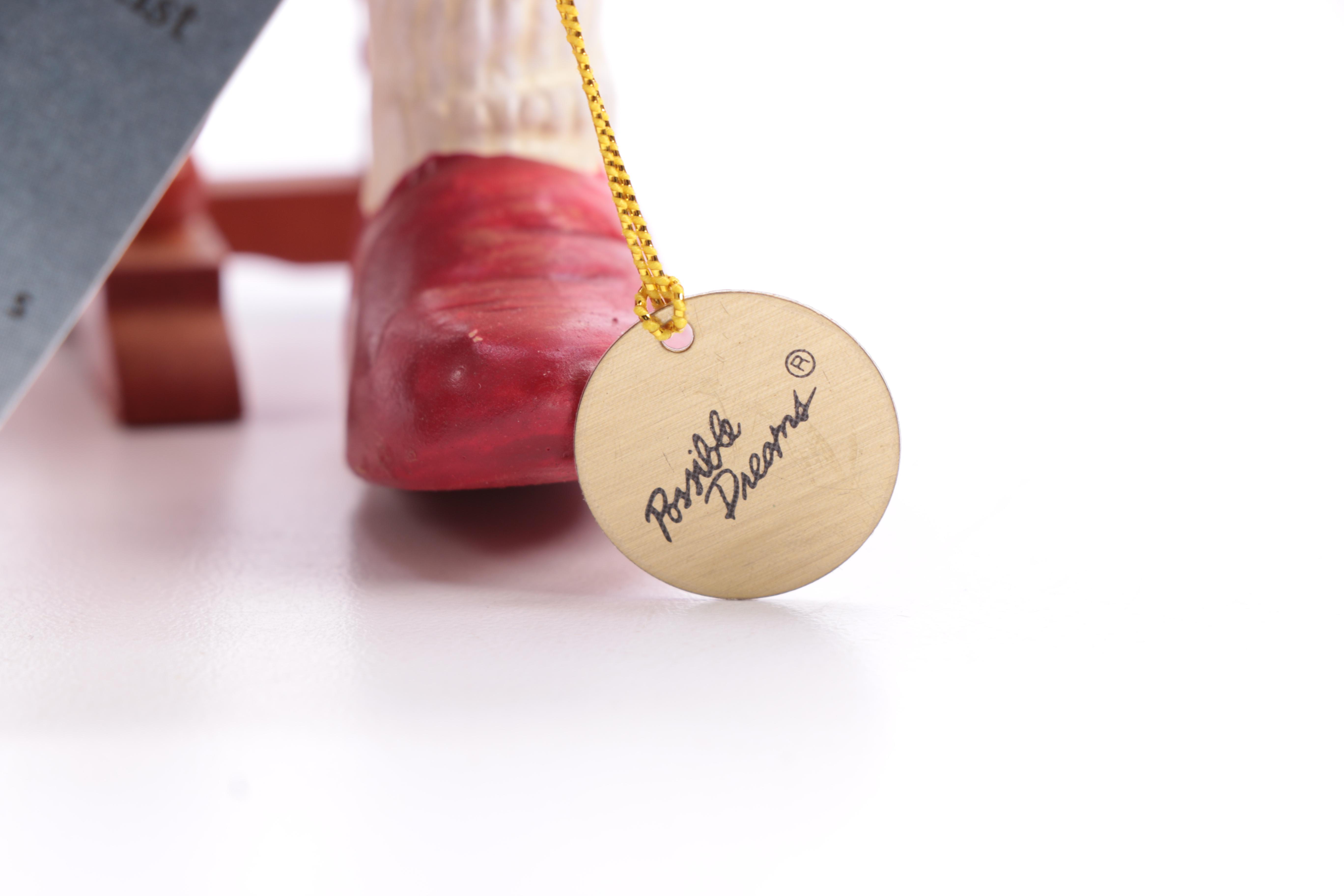 Possible Dreams Clothtique Santa Claus Figurines