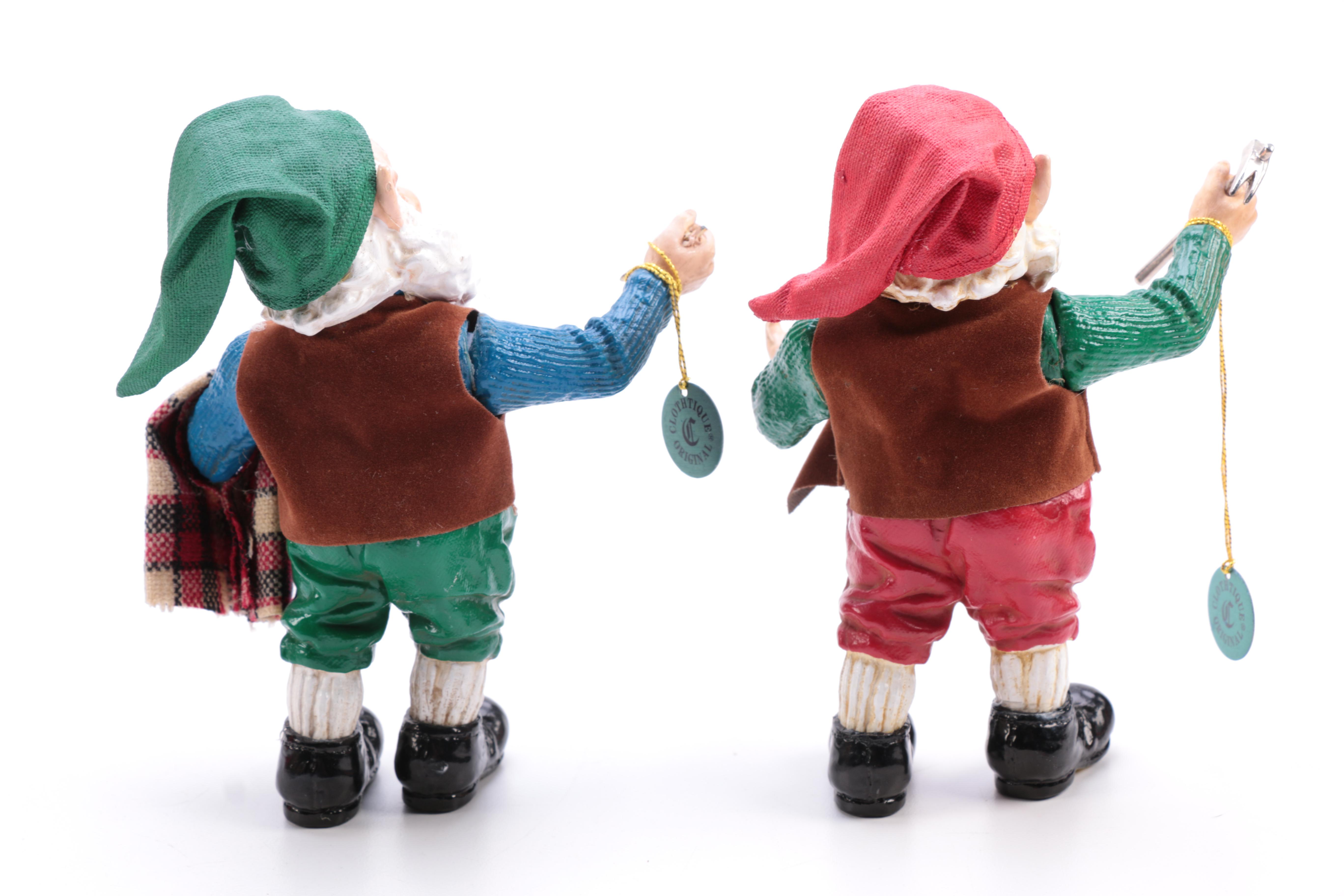 Possible Dreams Clothtique Santa Claus Figurines