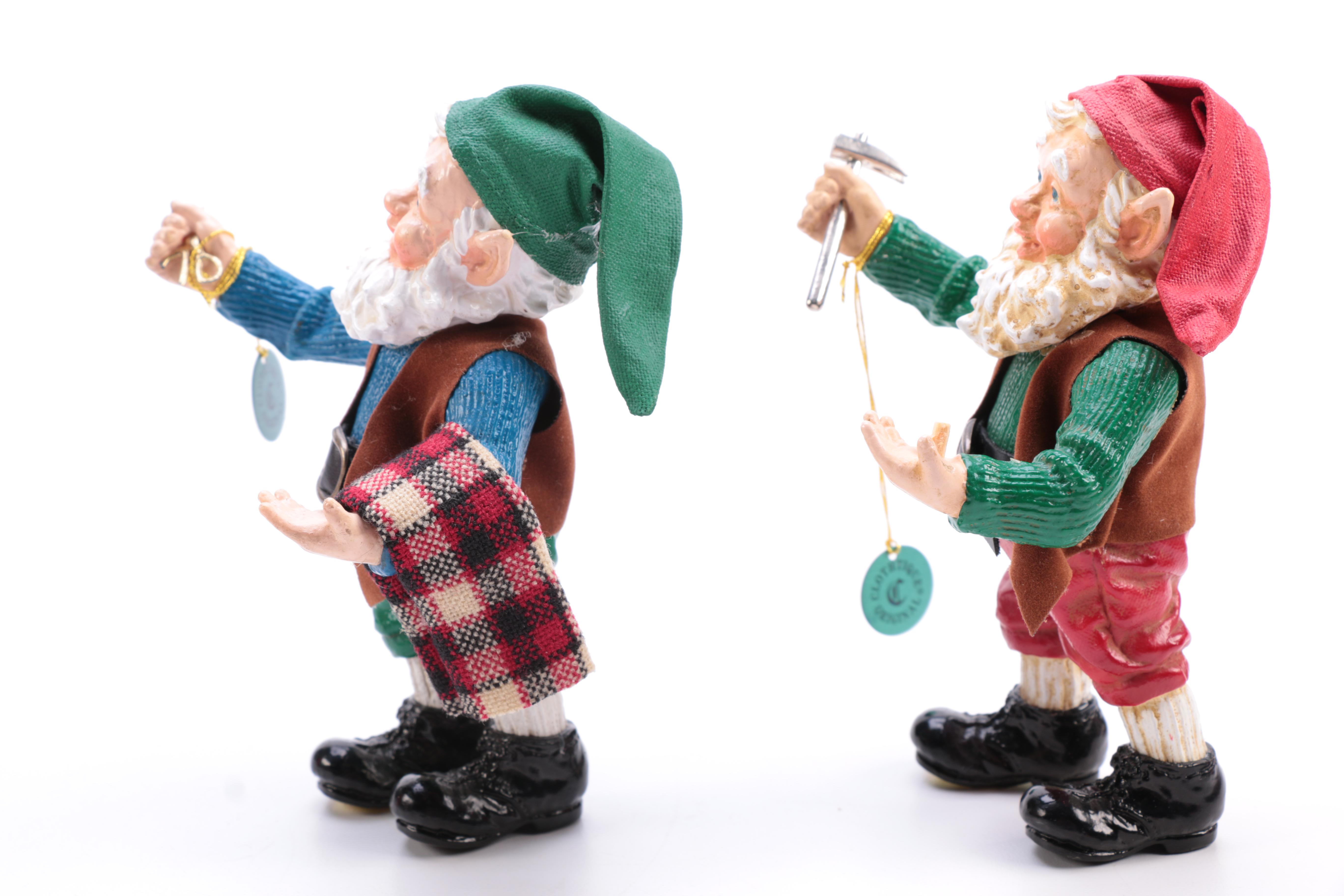 Possible Dreams Clothtique Santa Claus Figurines