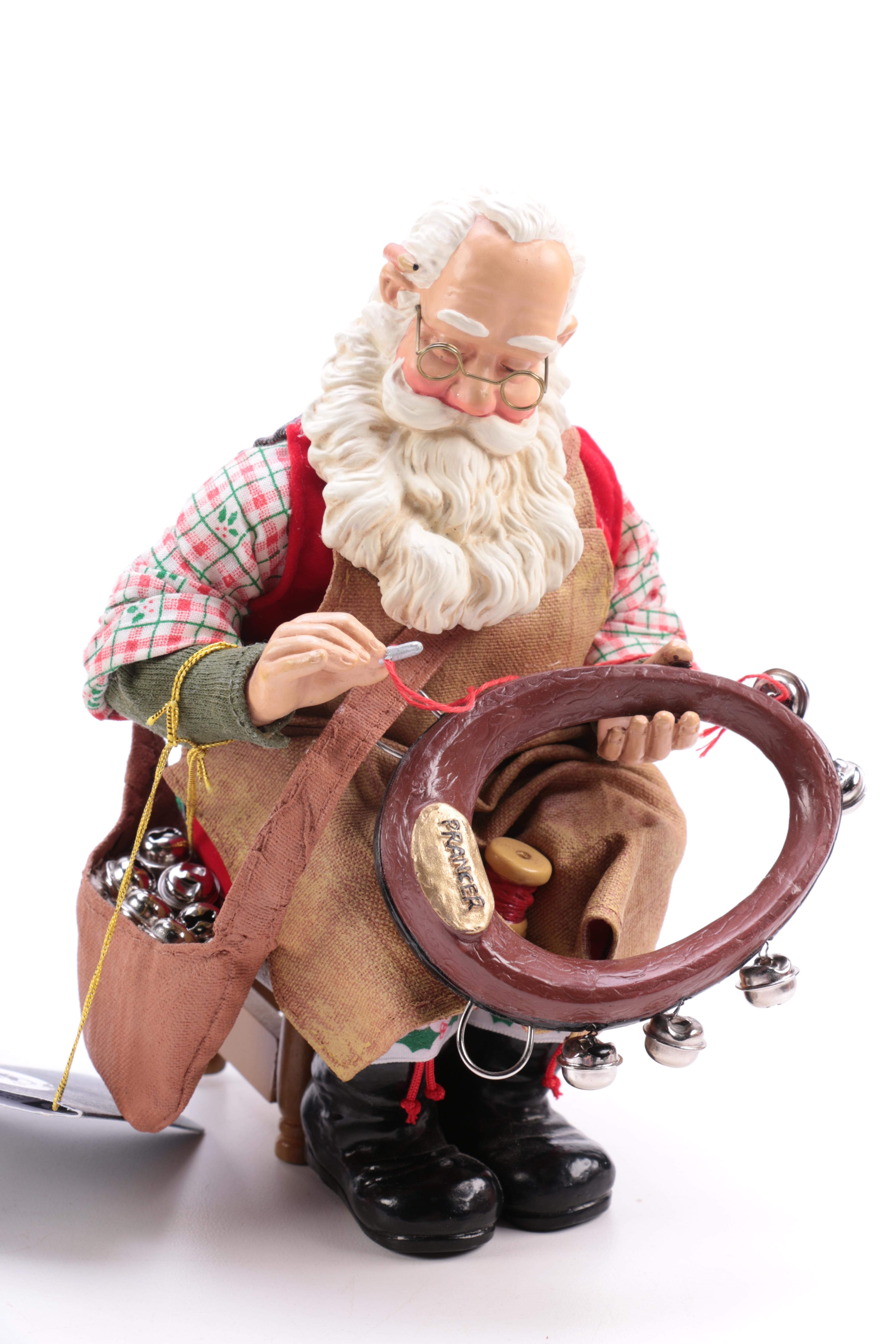 Possible Dreams Clothtique Santa Claus Figurines