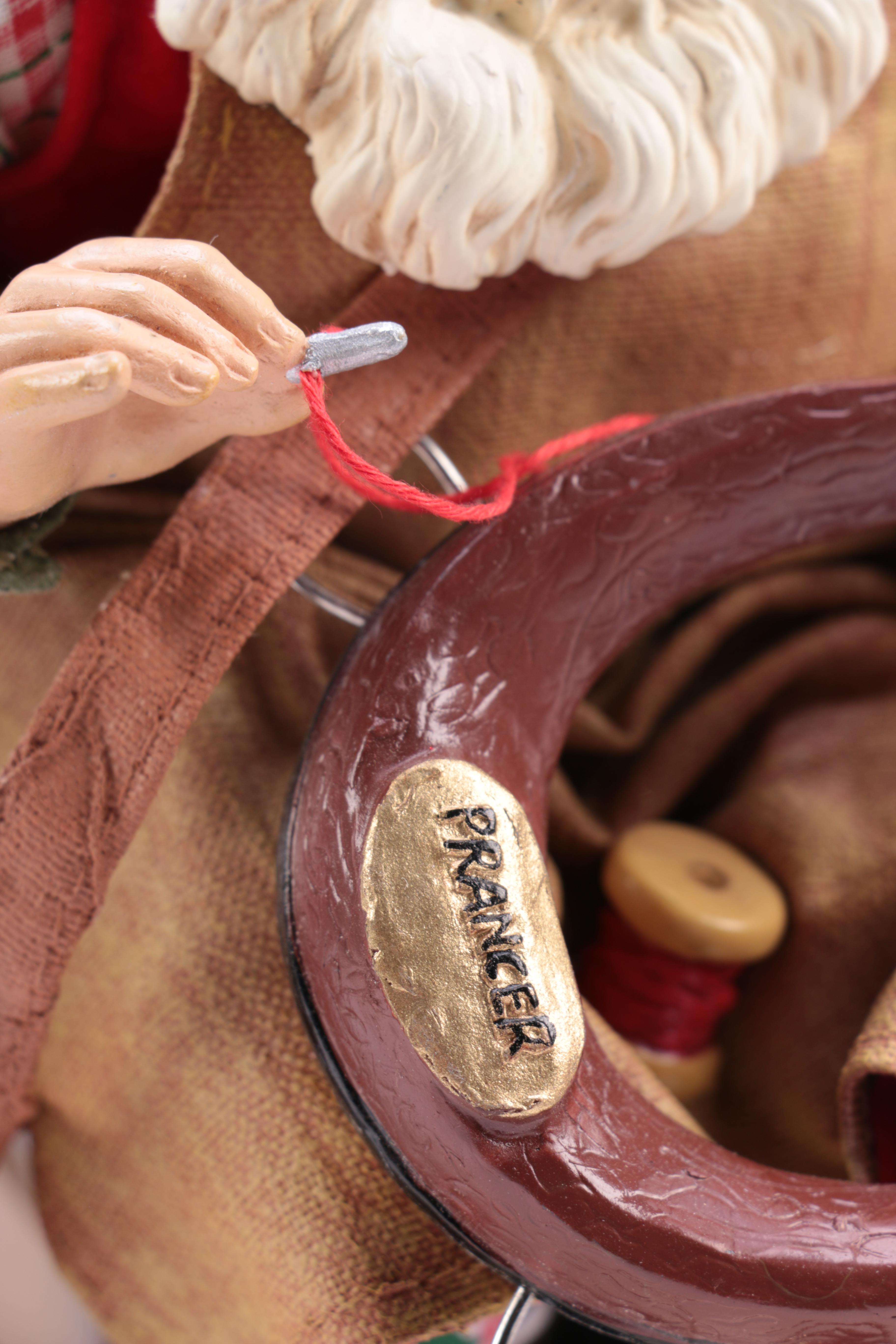 Possible Dreams Clothtique Santa Claus Figurines