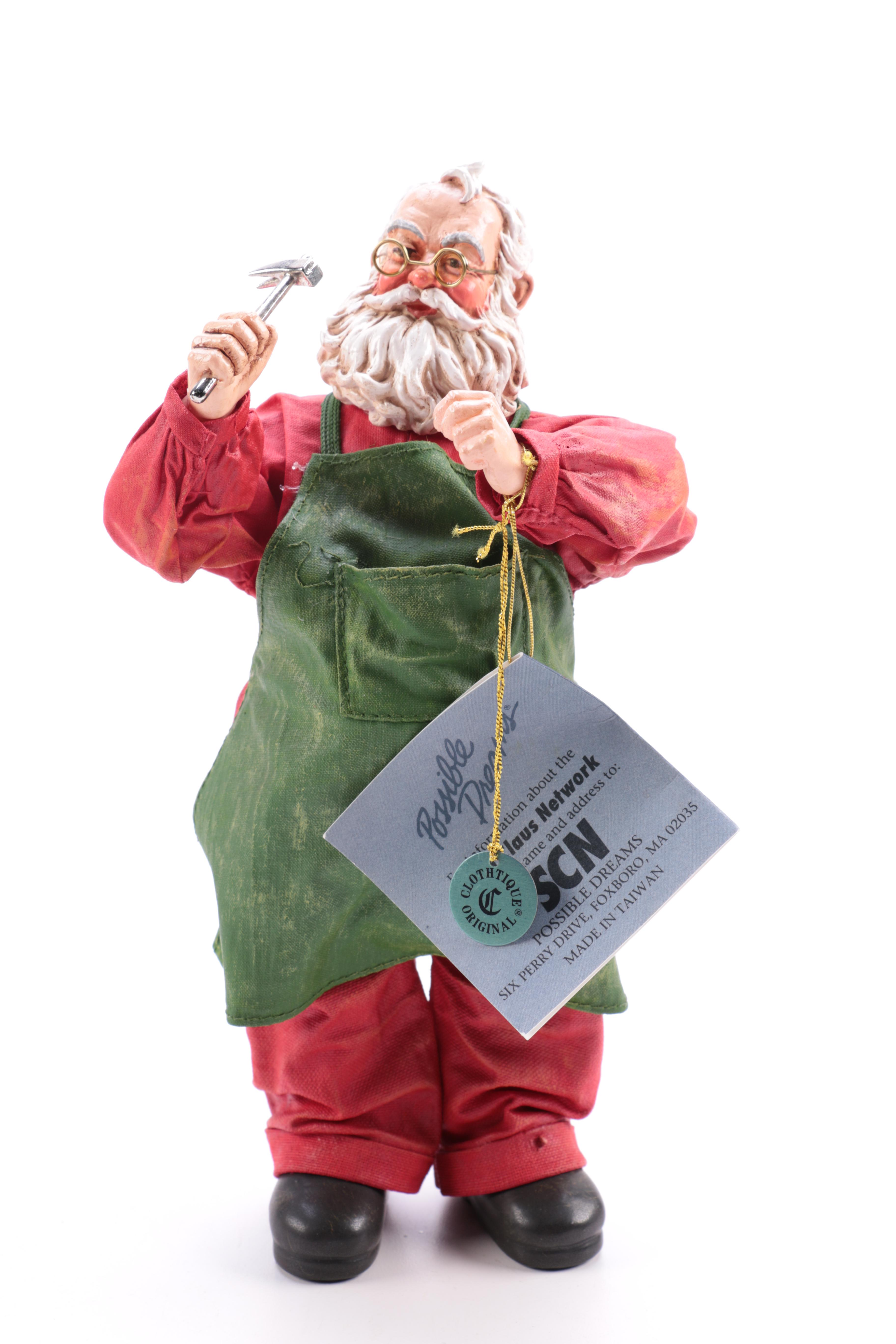 Possible Dreams Clothtique Santa Claus Figurines