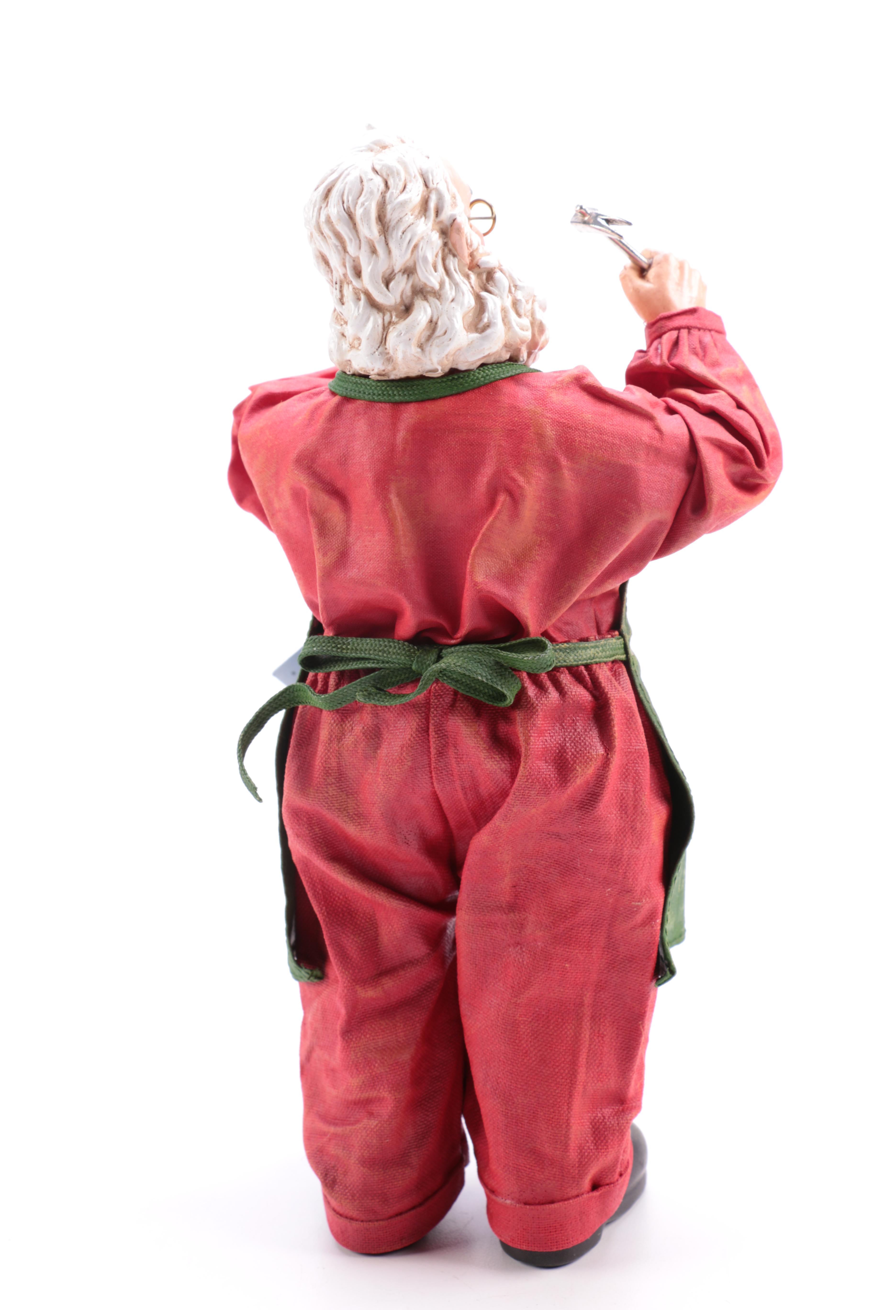 Possible Dreams Clothtique Santa Claus Figurines