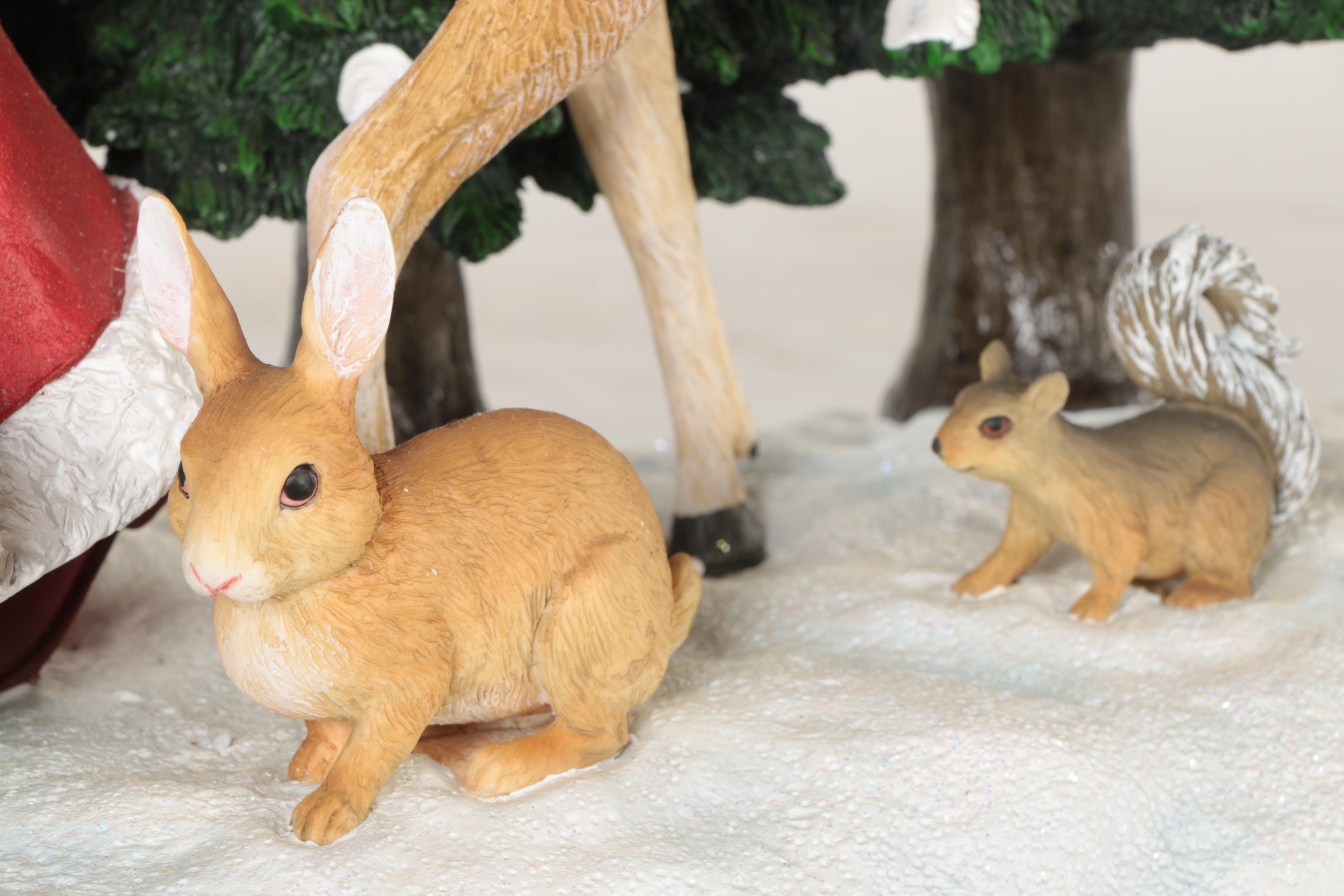 Pipka Santas "Guiding Light Santa" Holiday Display