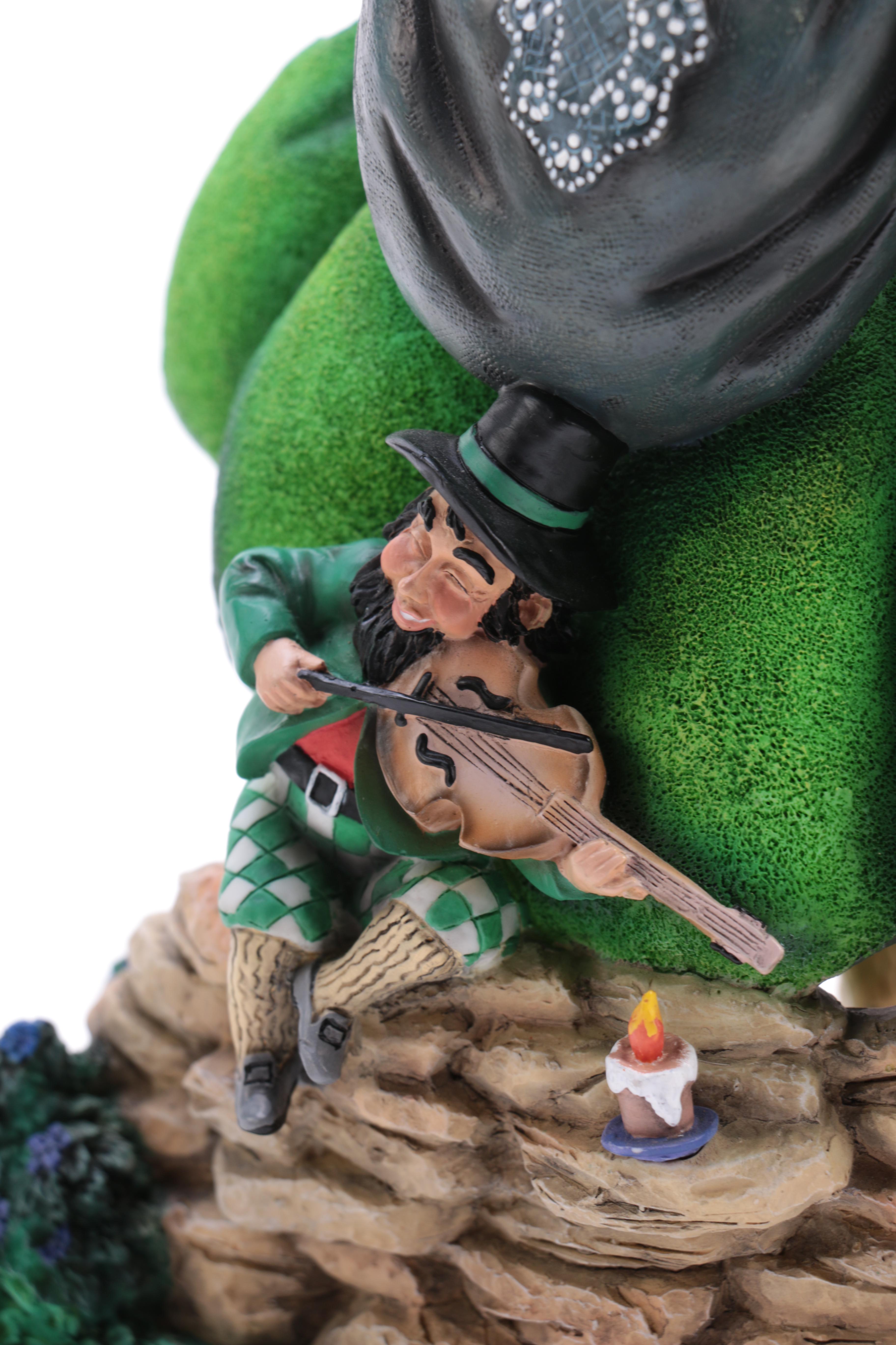 Pipka Limited Edition "Father Christmas of Ireland" and  "The Irish Santa" Figurines